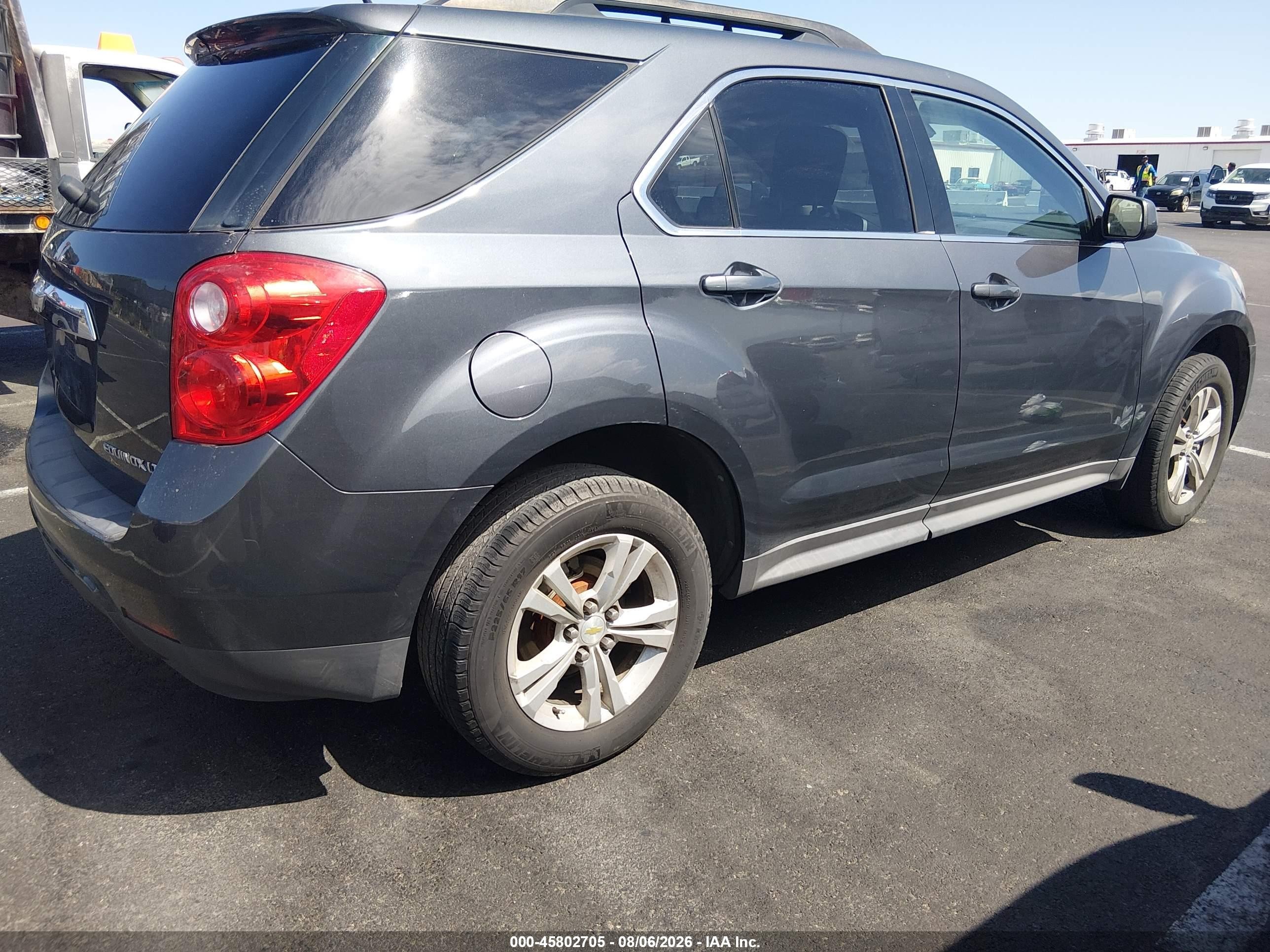 2011 Chevrolet Equinox 1lt Gray vin: 2GNALDEC6B1192397