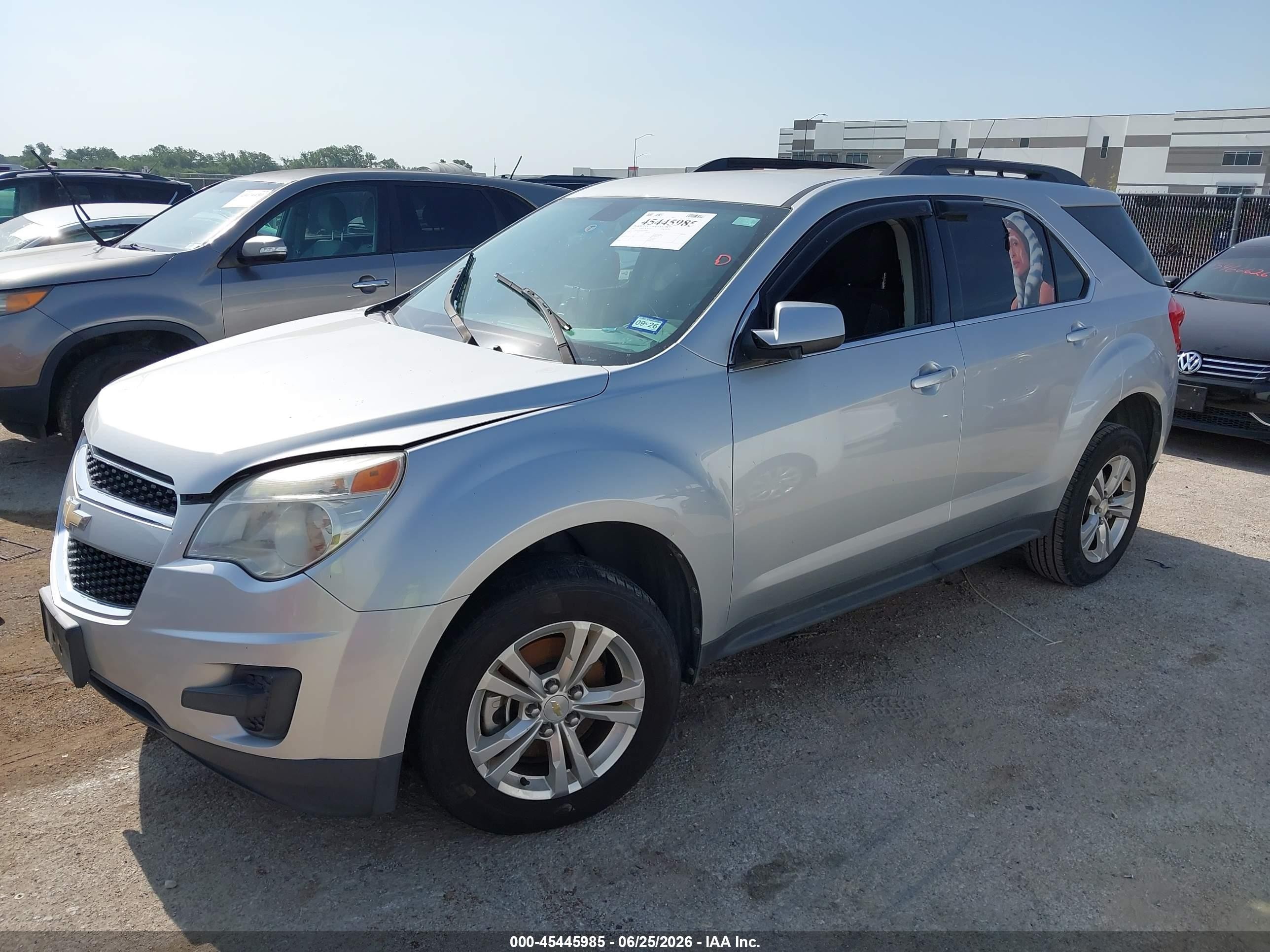 2011 Chevrolet Equinox Lt W/1lt Silver vin: 2GNALDEC6B1200093