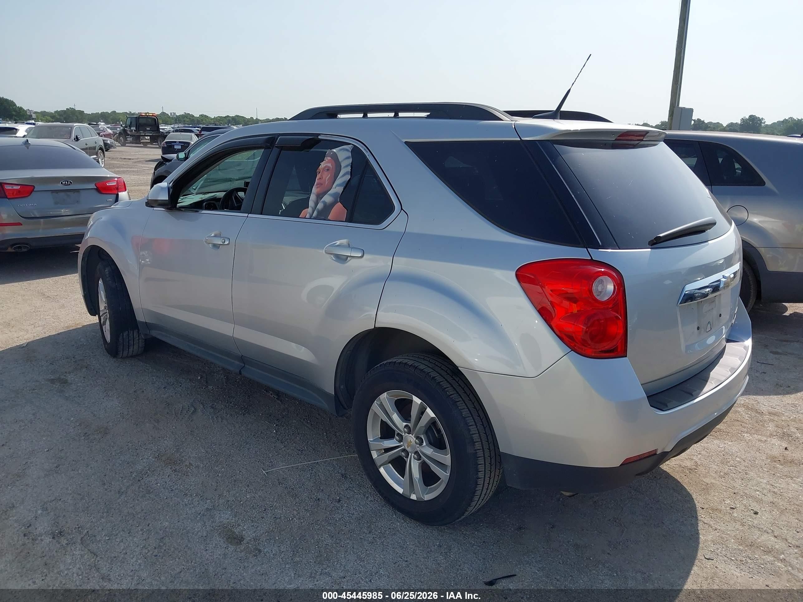 2011 Chevrolet Equinox Lt W/1lt Silver vin: 2GNALDEC6B1200093