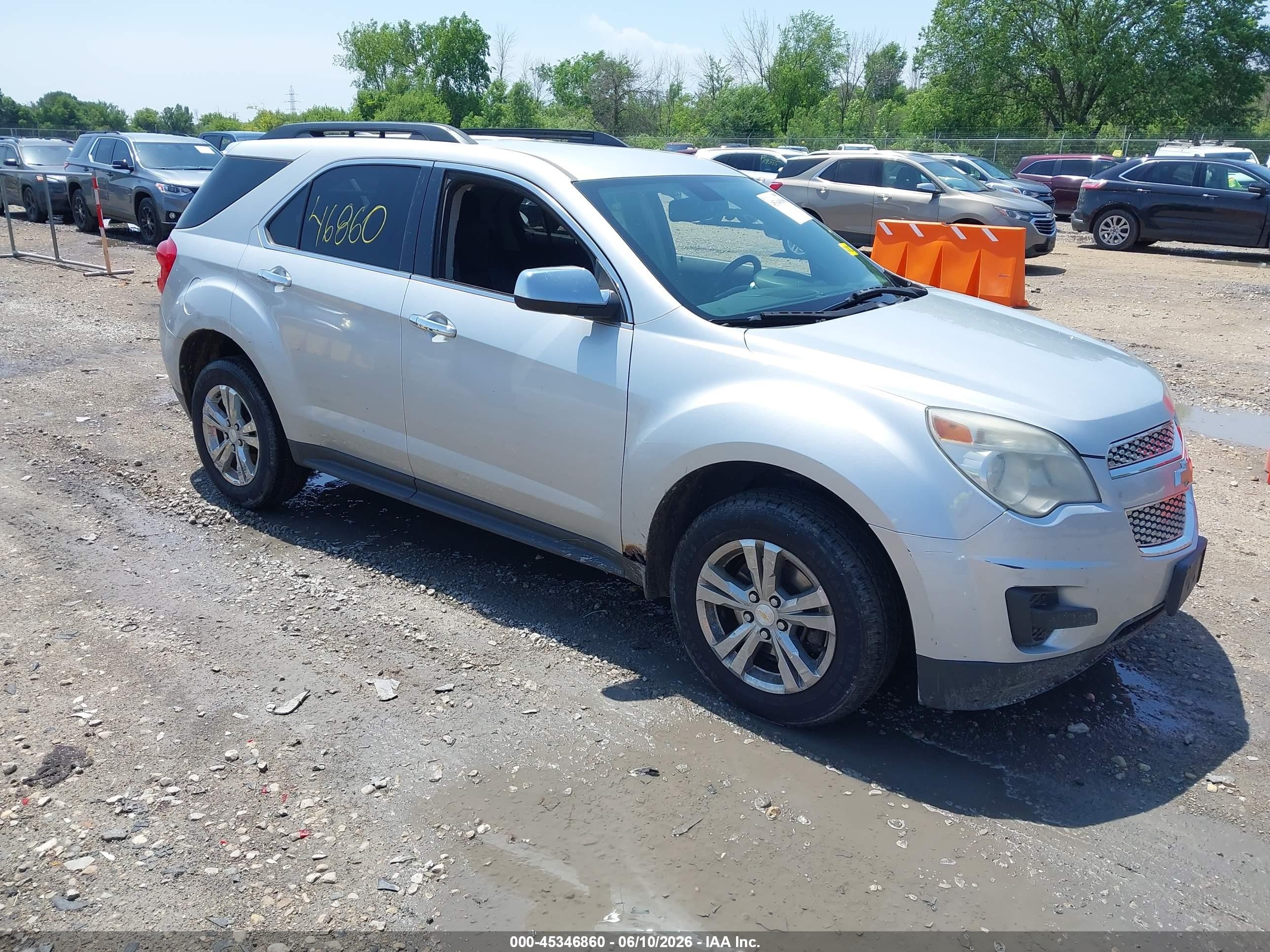 2011 Chevrolet Equinox 1lt Серебряный vin: 2GNALDEC6B1301893