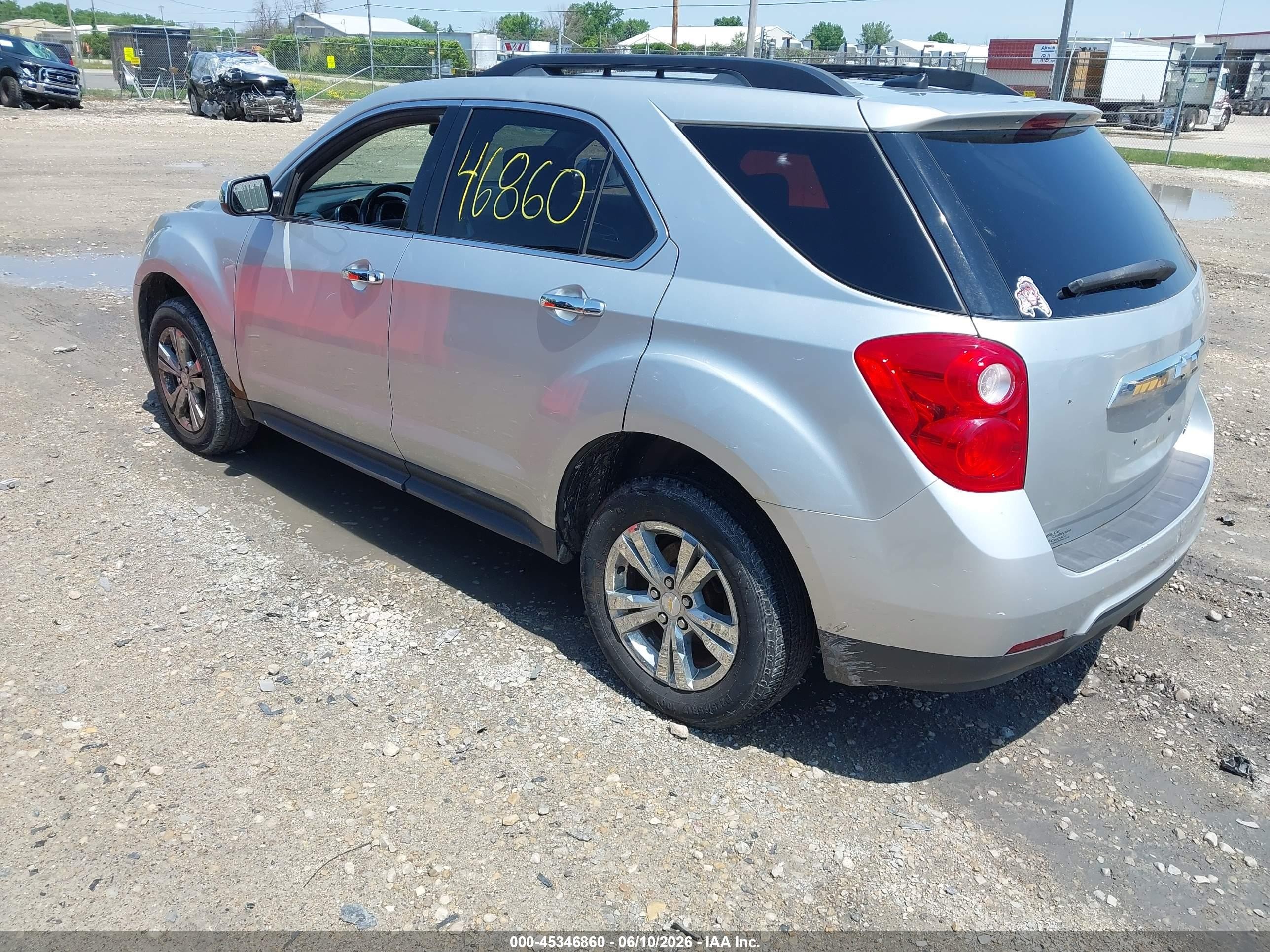 2011 Chevrolet Equinox 1lt Серебряный vin: 2GNALDEC6B1301893