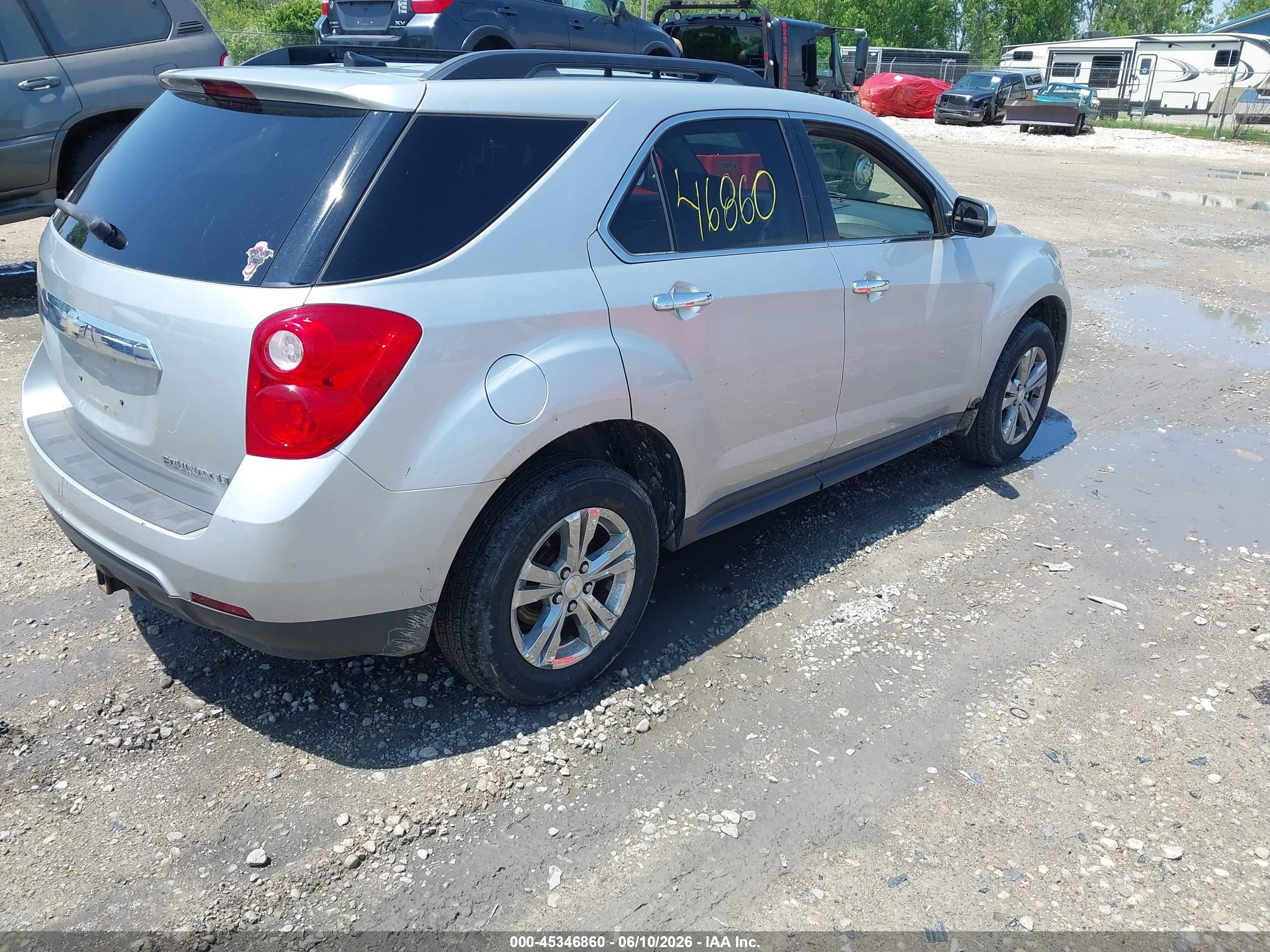 2011 Chevrolet Equinox 1lt Серебряный vin: 2GNALDEC6B1301893