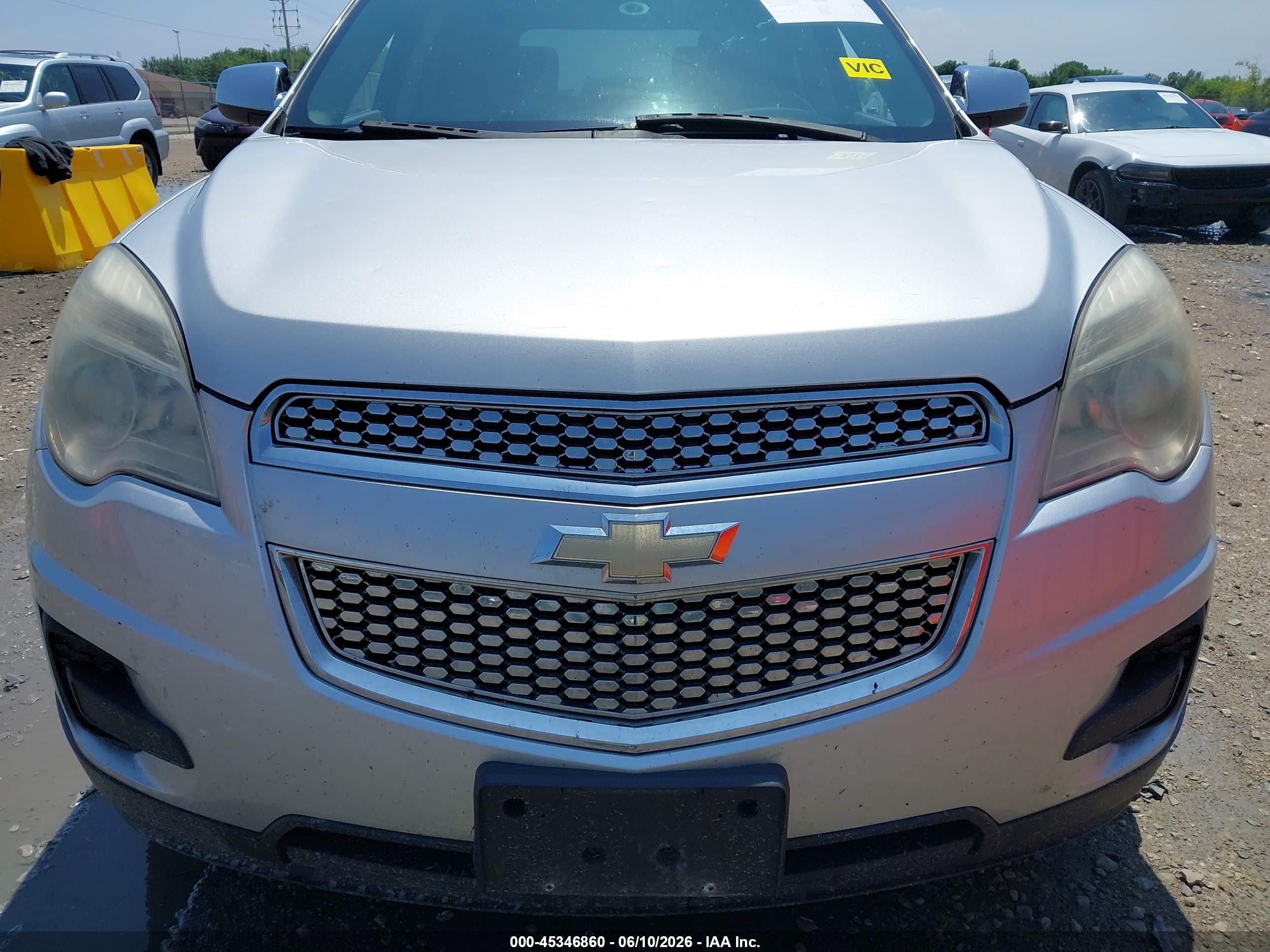 2011 Chevrolet Equinox 1lt Серебряный vin: 2GNALDEC6B1301893