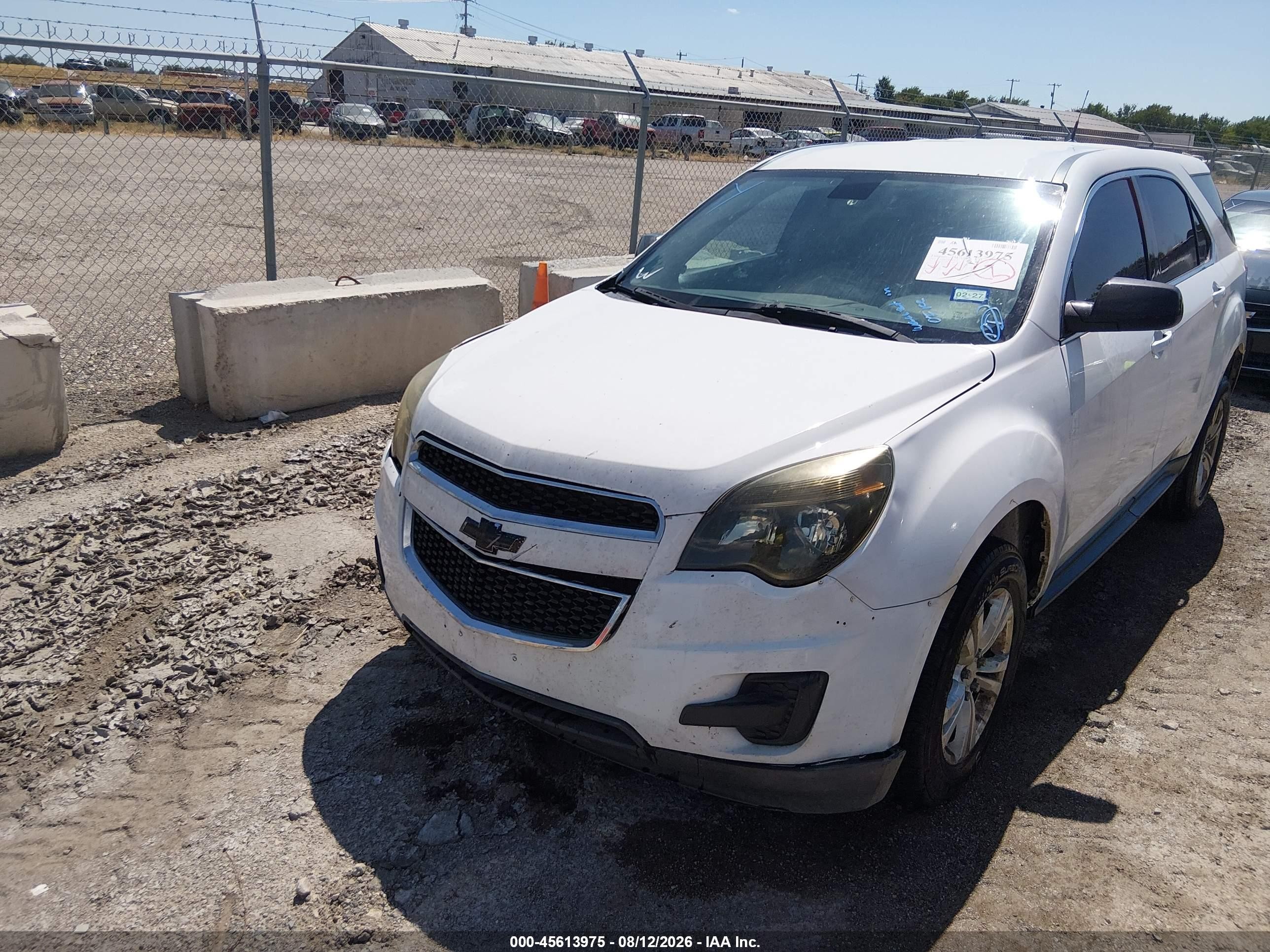 2011 Chevrolet Equinox Lt W/1lt White vin: 2GNALDEC6B1335462