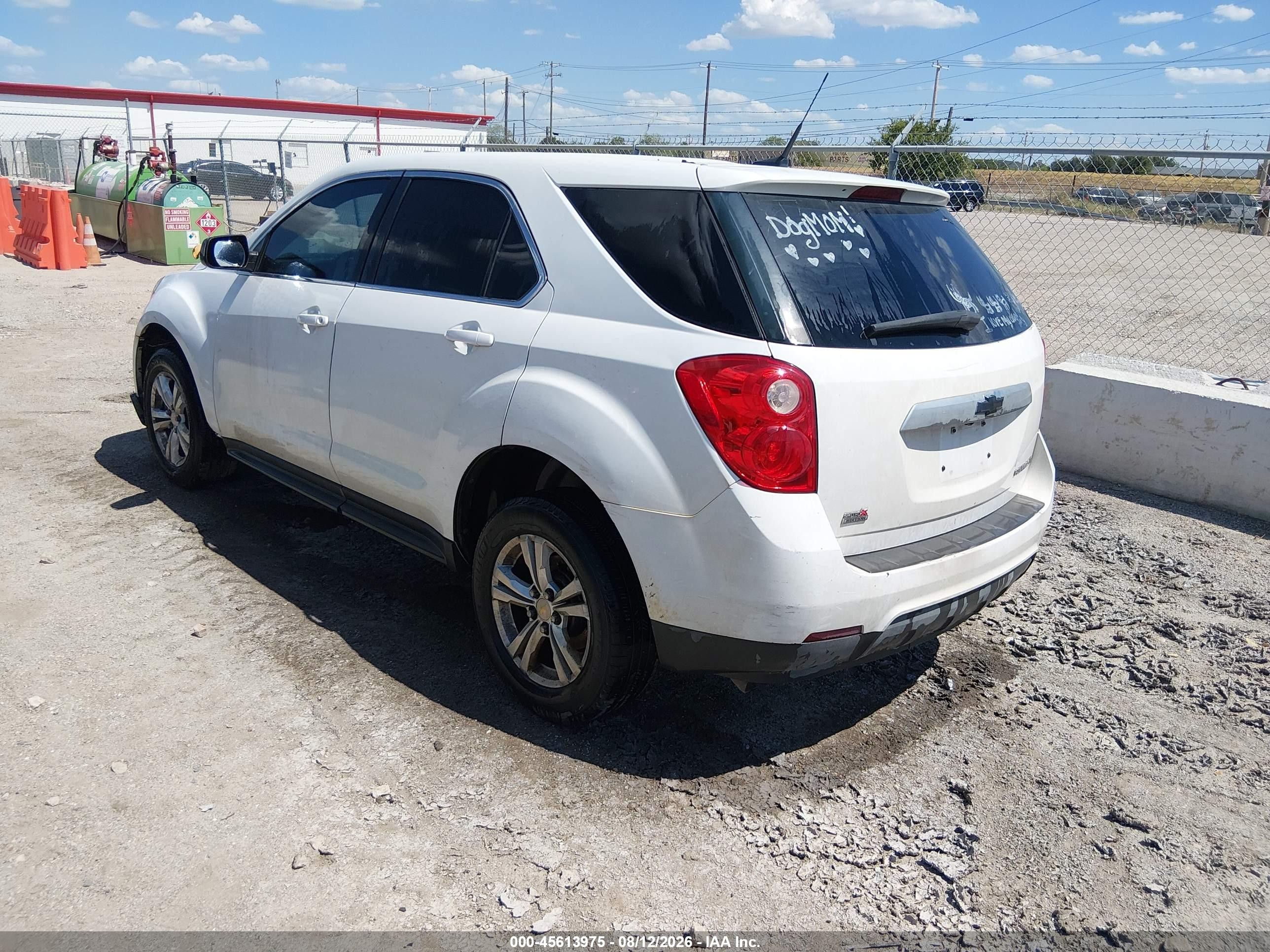 2011 Chevrolet Equinox Lt W/1lt White vin: 2GNALDEC6B1335462