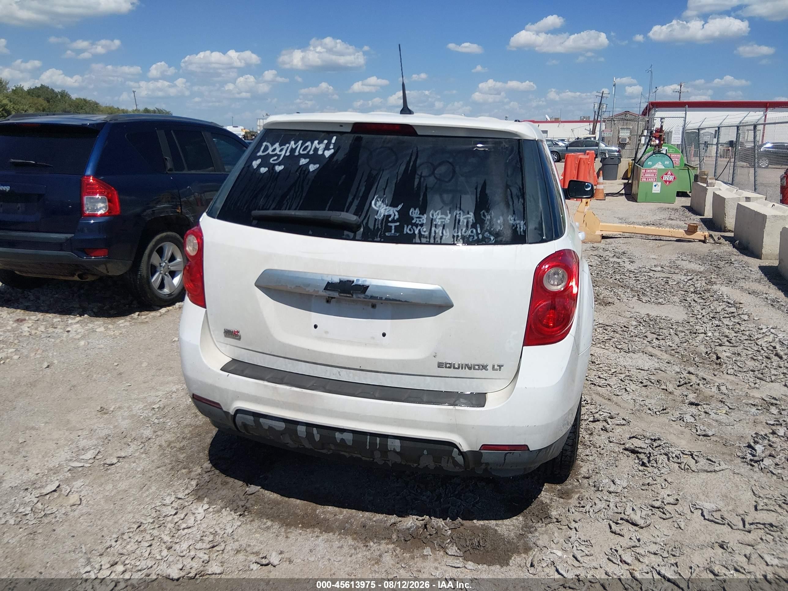 2011 Chevrolet Equinox Lt W/1lt White vin: 2GNALDEC6B1335462