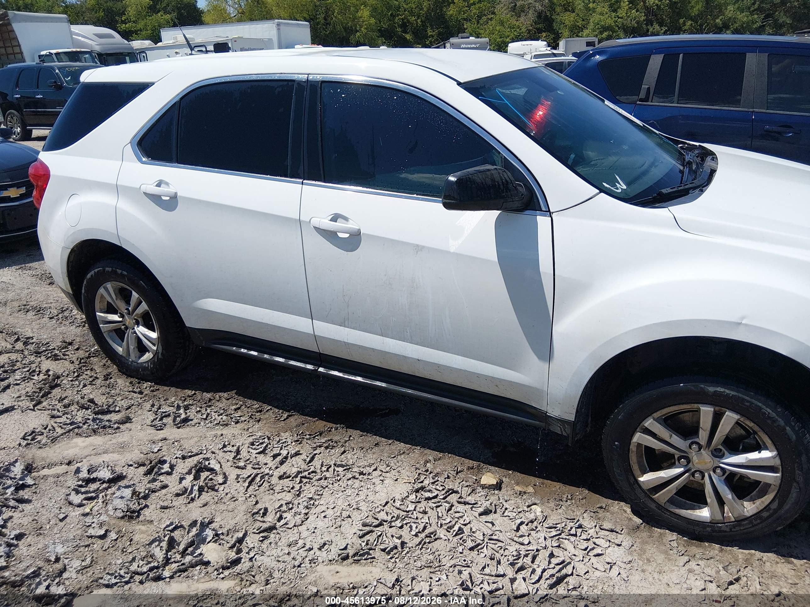 2011 Chevrolet Equinox Lt W/1lt White vin: 2GNALDEC6B1335462