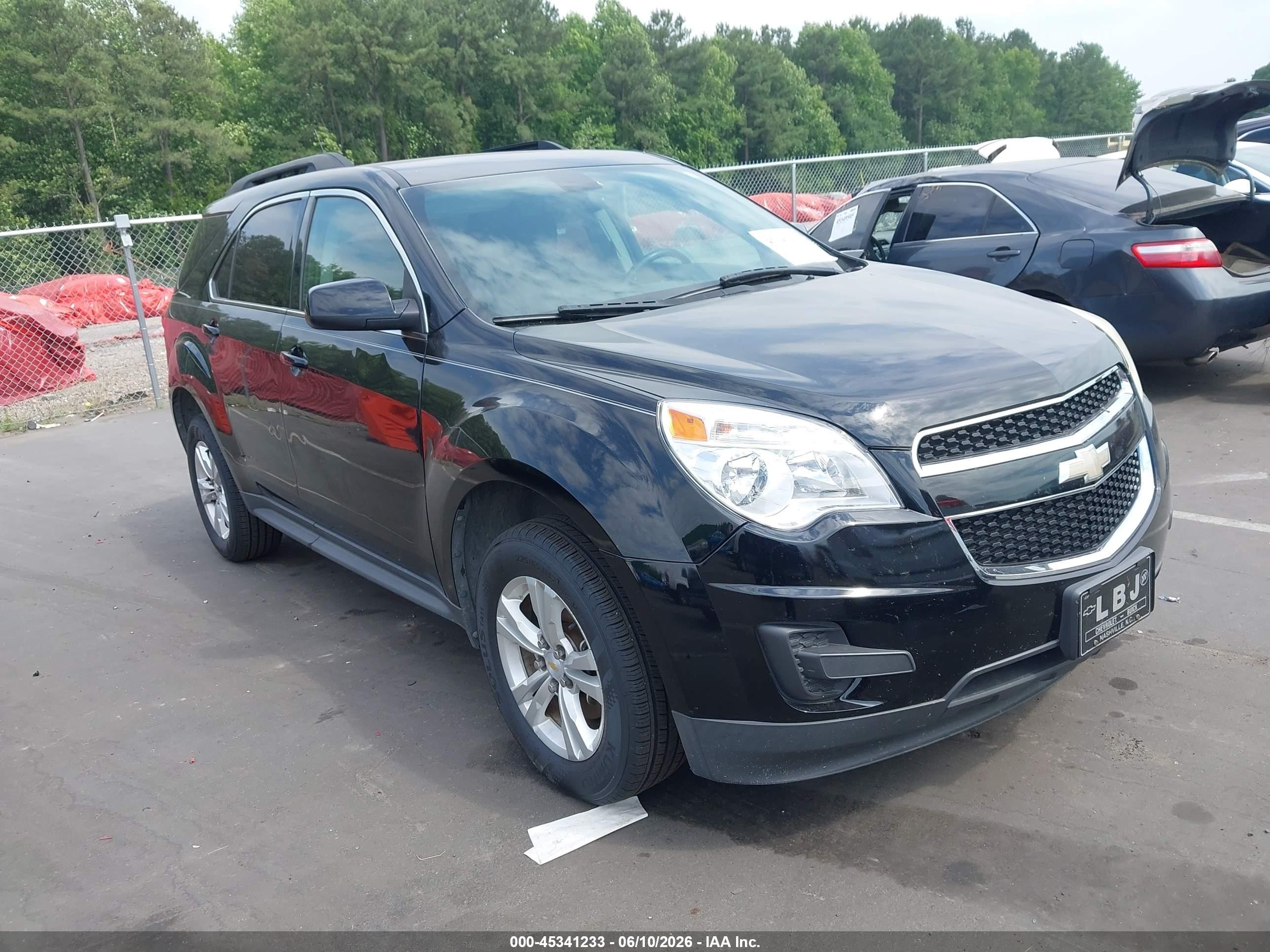 2011 Chevrolet Equinox 1lt Black vin: 2GNALDEC7B1164088