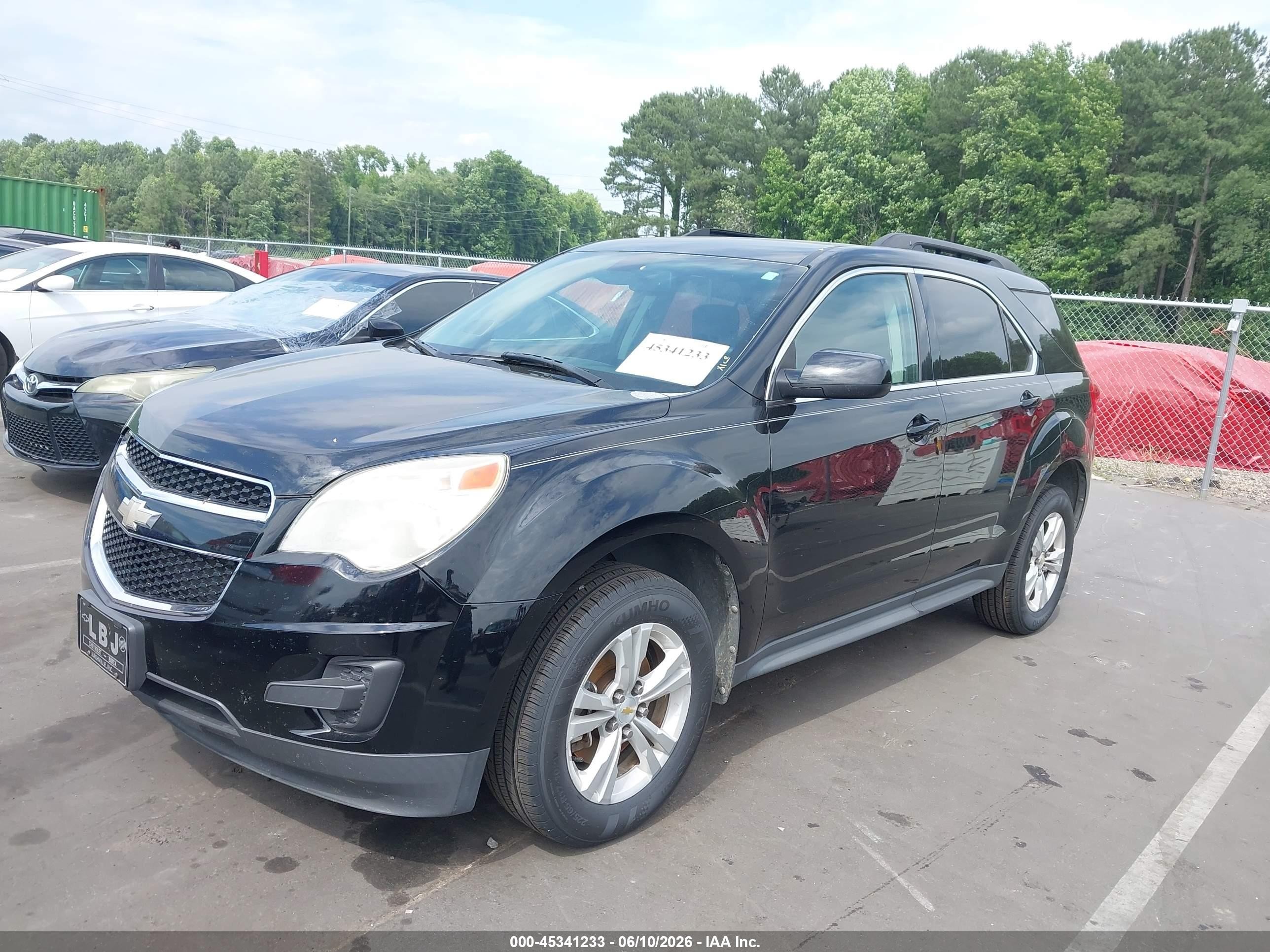 2011 Chevrolet Equinox 1lt Black vin: 2GNALDEC7B1164088