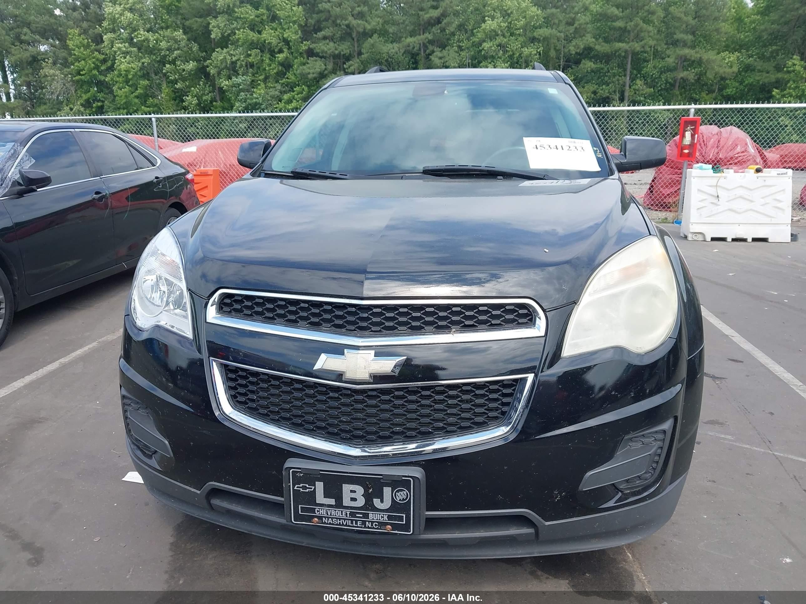 2011 Chevrolet Equinox 1lt Black vin: 2GNALDEC7B1164088