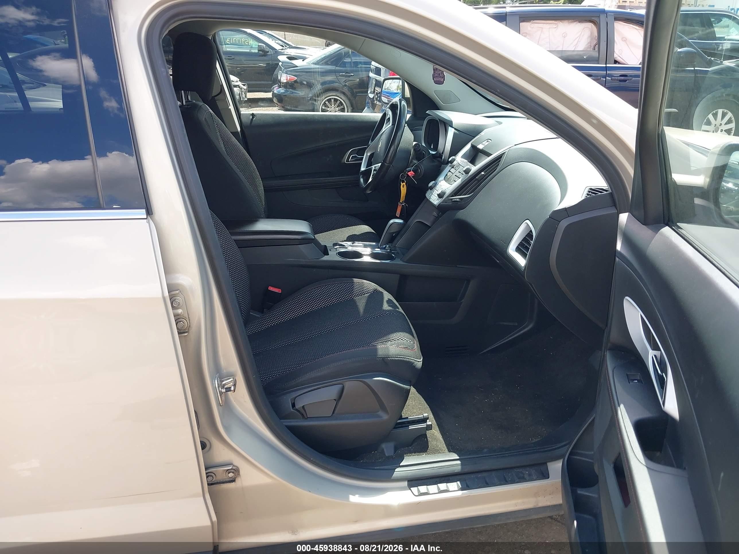 2011 Chevrolet Equinox Lt W/1lt Золотой vin: 2GNALDEC7B1195759