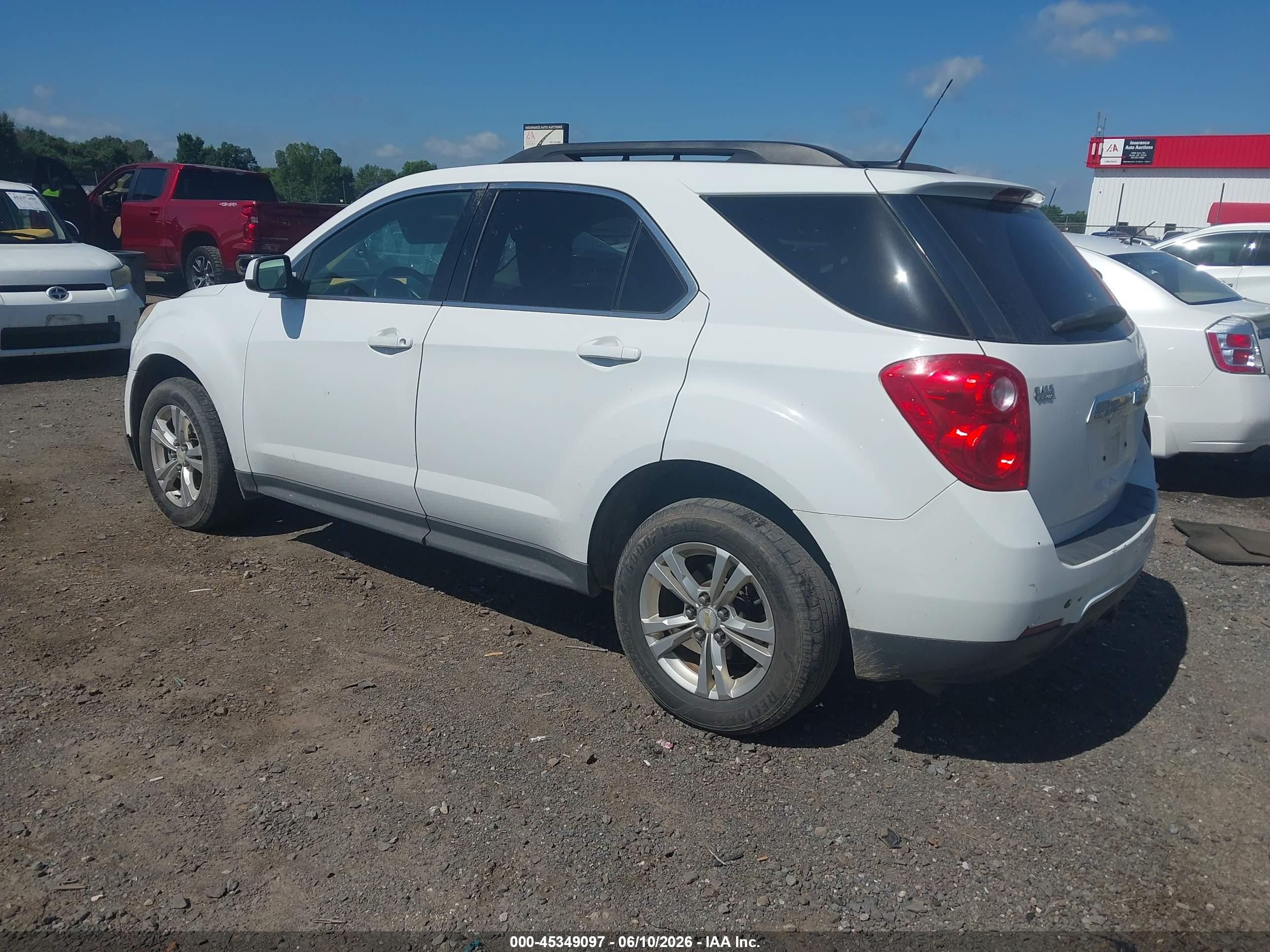 2011 Chevrolet Equinox 1lt White vin: 2GNALDEC7B1244006