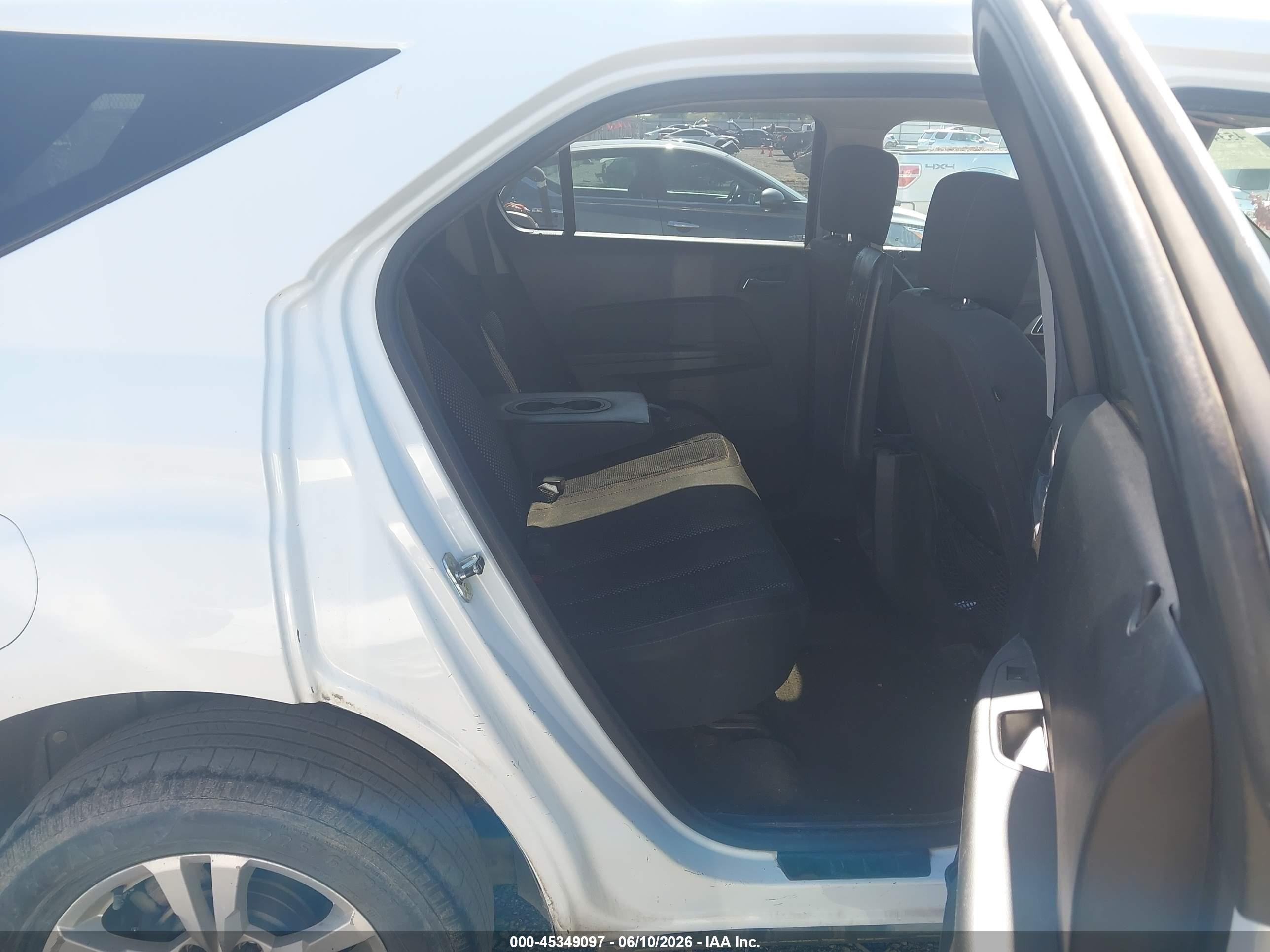 2011 Chevrolet Equinox 1lt White vin: 2GNALDEC7B1244006