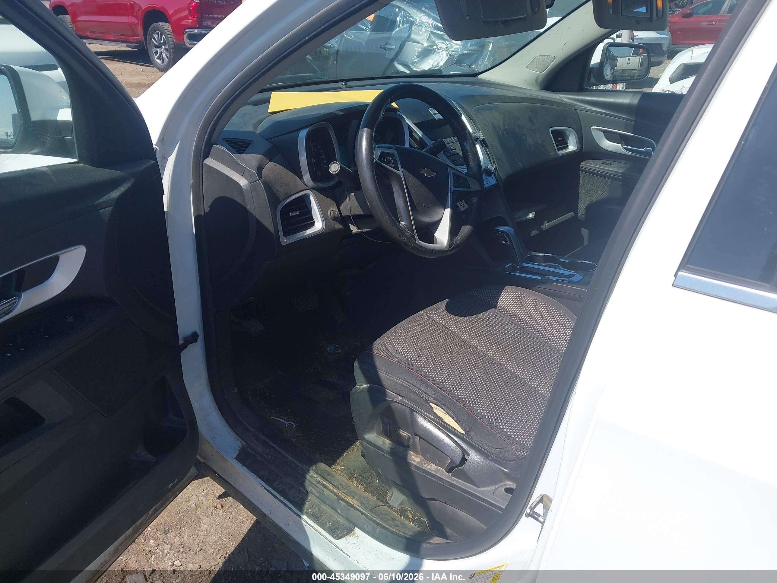 2011 Chevrolet Equinox 1lt White vin: 2GNALDEC7B1244006