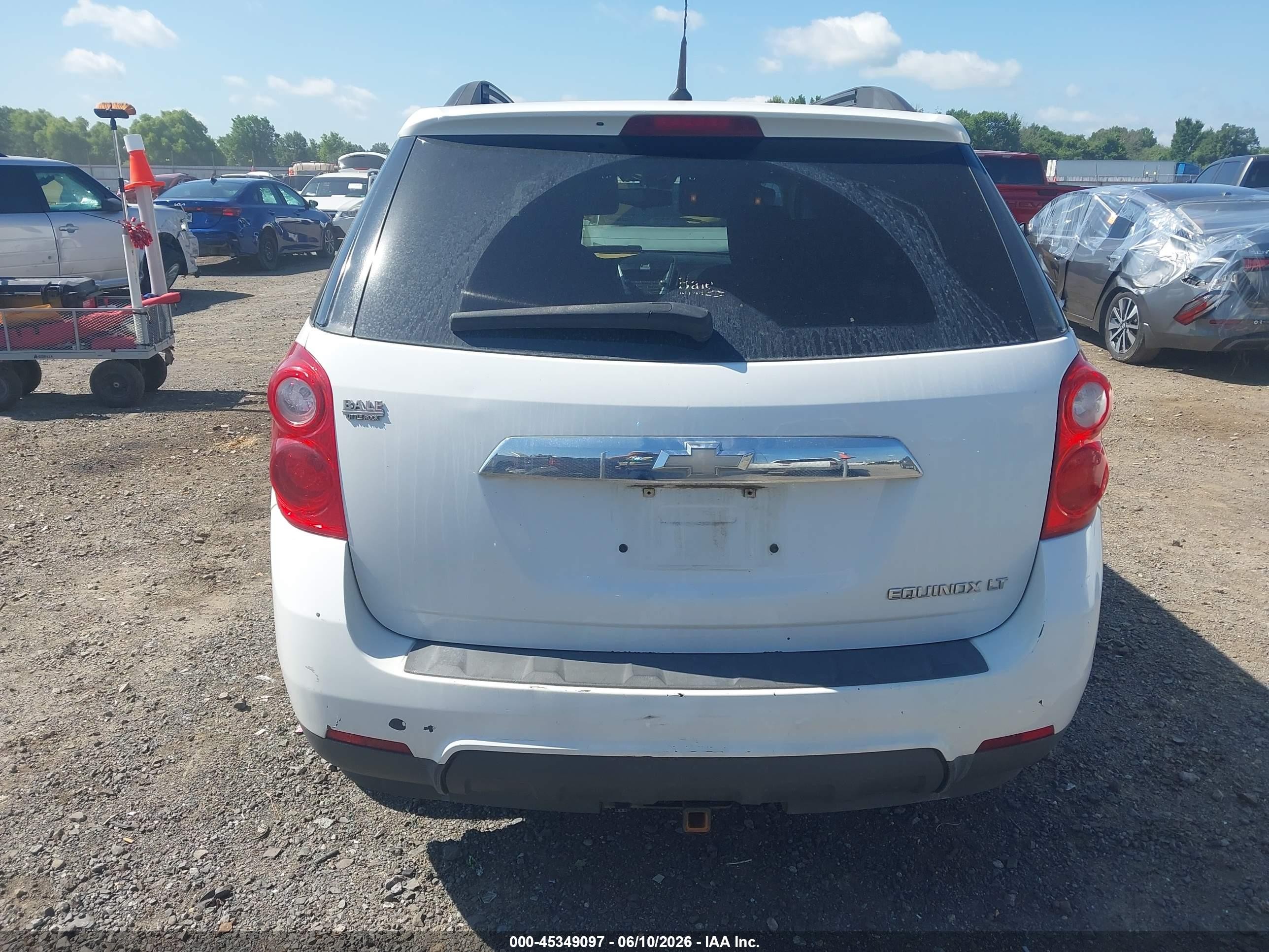 2011 Chevrolet Equinox 1lt White vin: 2GNALDEC7B1244006