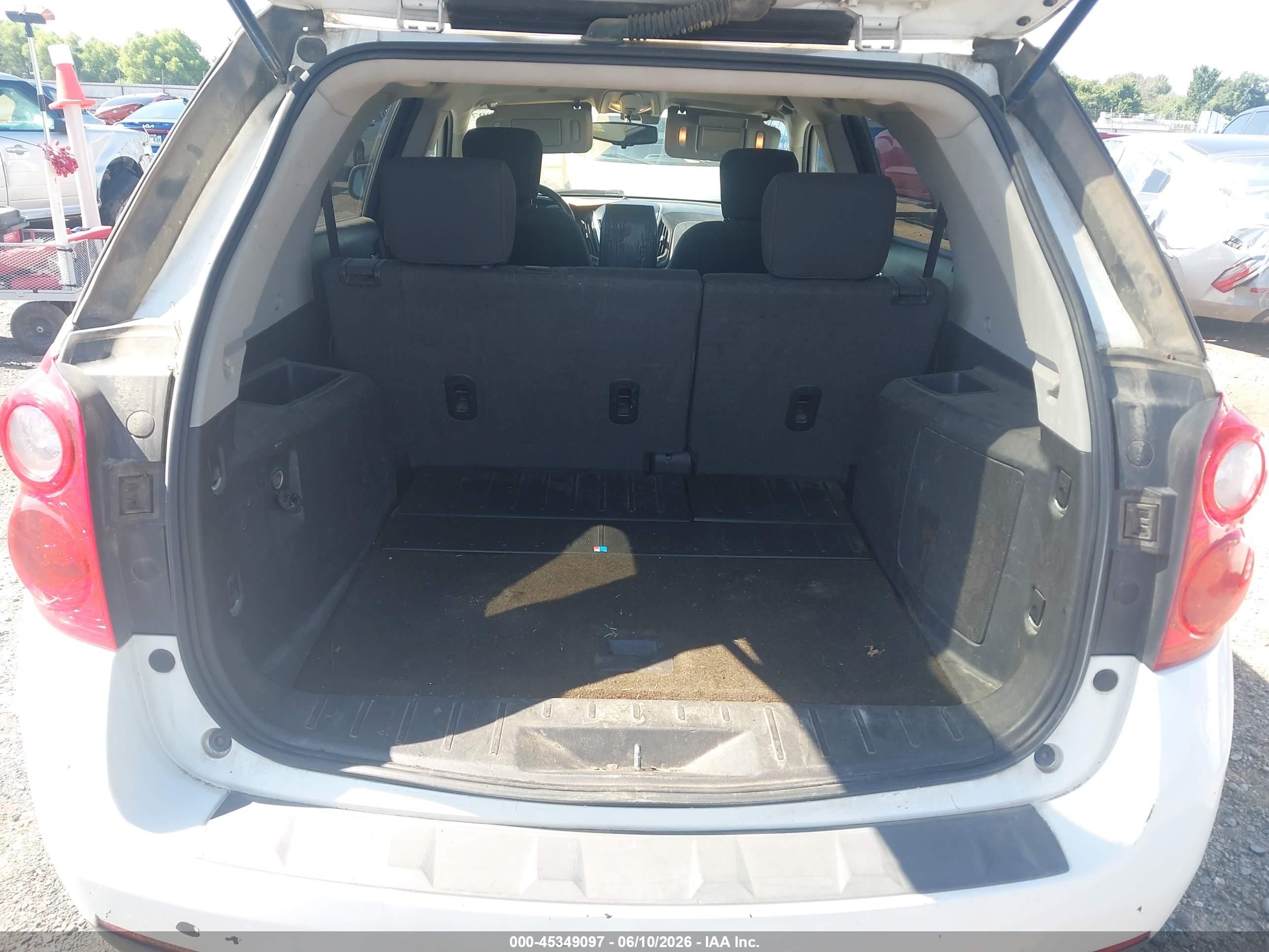 2011 Chevrolet Equinox 1lt White vin: 2GNALDEC7B1244006