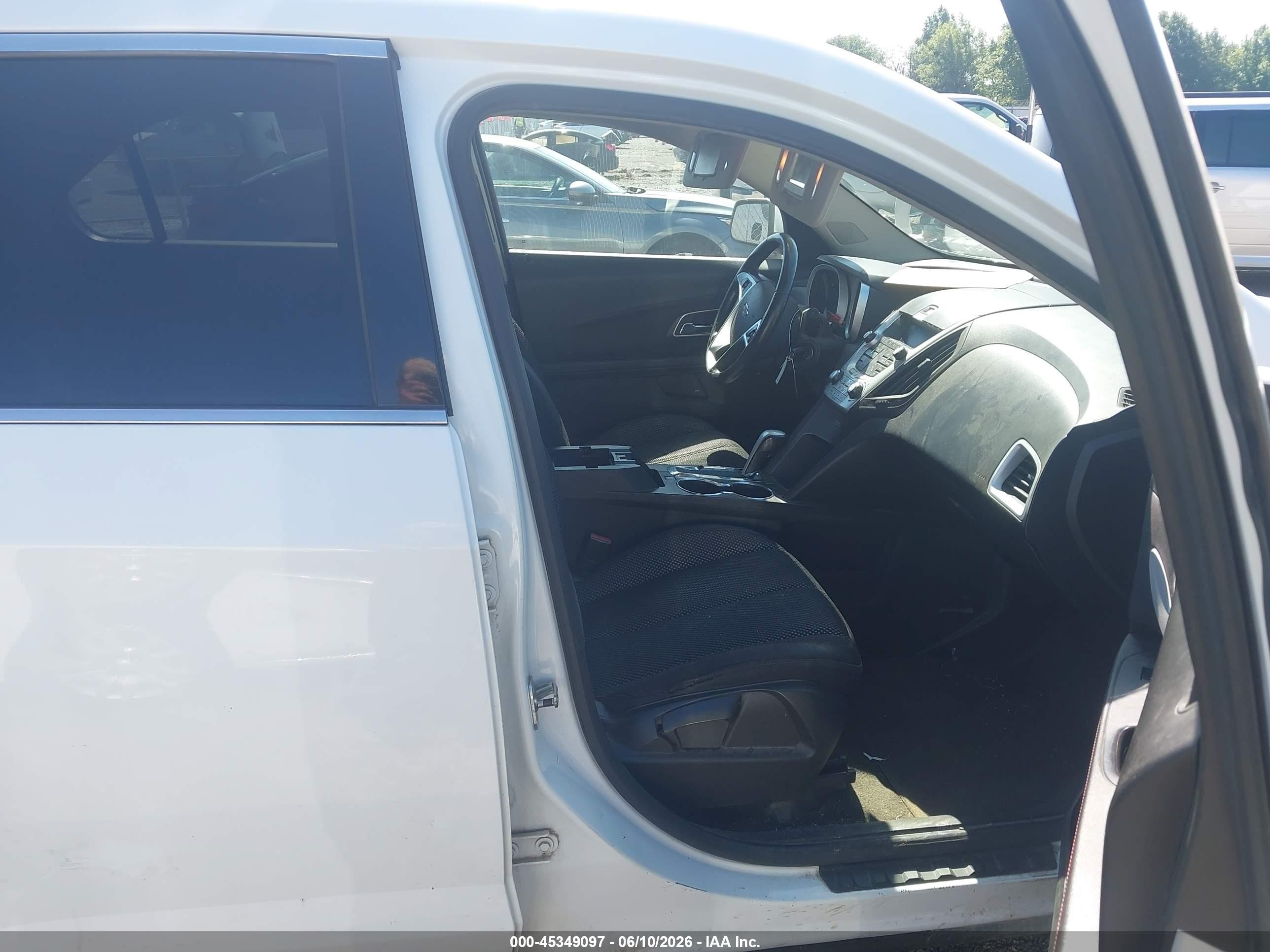 2011 Chevrolet Equinox 1lt White vin: 2GNALDEC7B1244006