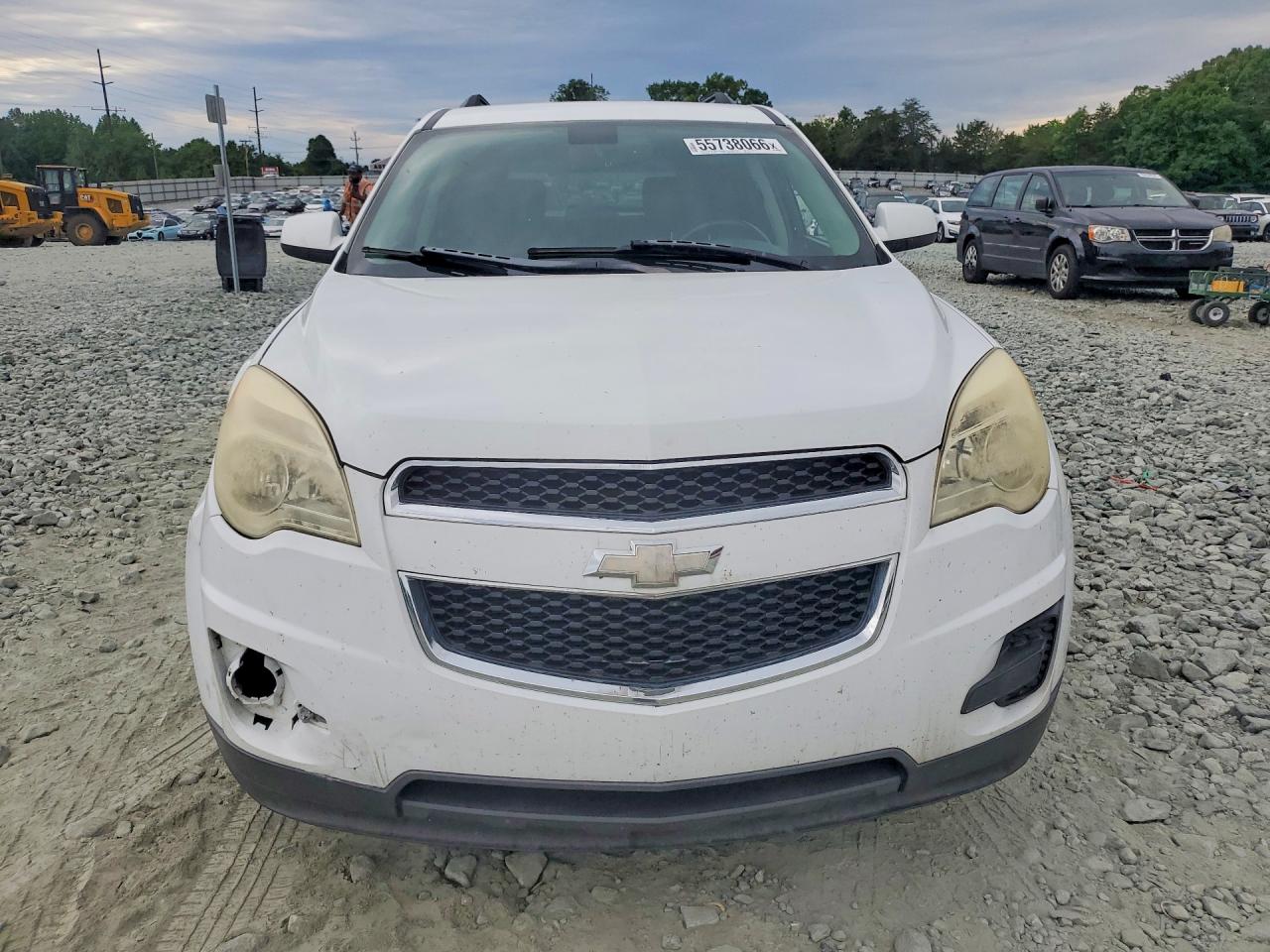 2011 Chevrolet Equinox Lt White vin: 2GNALDEC7B1295716
