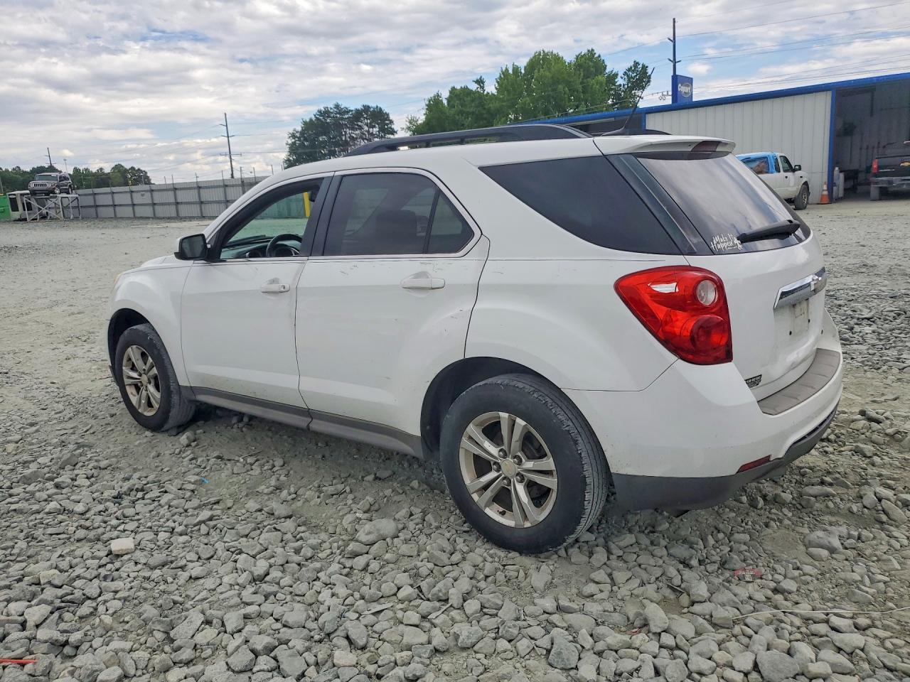 2011 Chevrolet Equinox Lt White vin: 2GNALDEC7B1295716