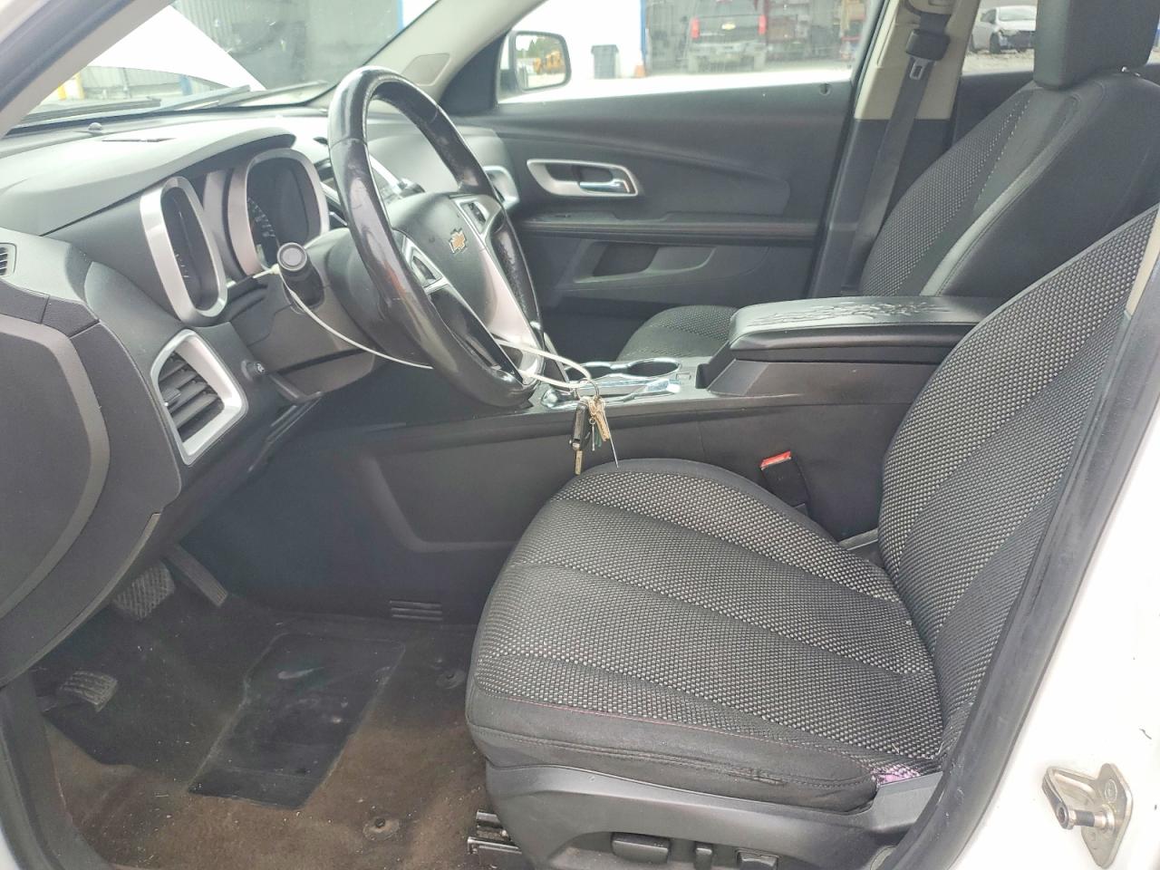 2011 Chevrolet Equinox Lt White vin: 2GNALDEC7B1295716