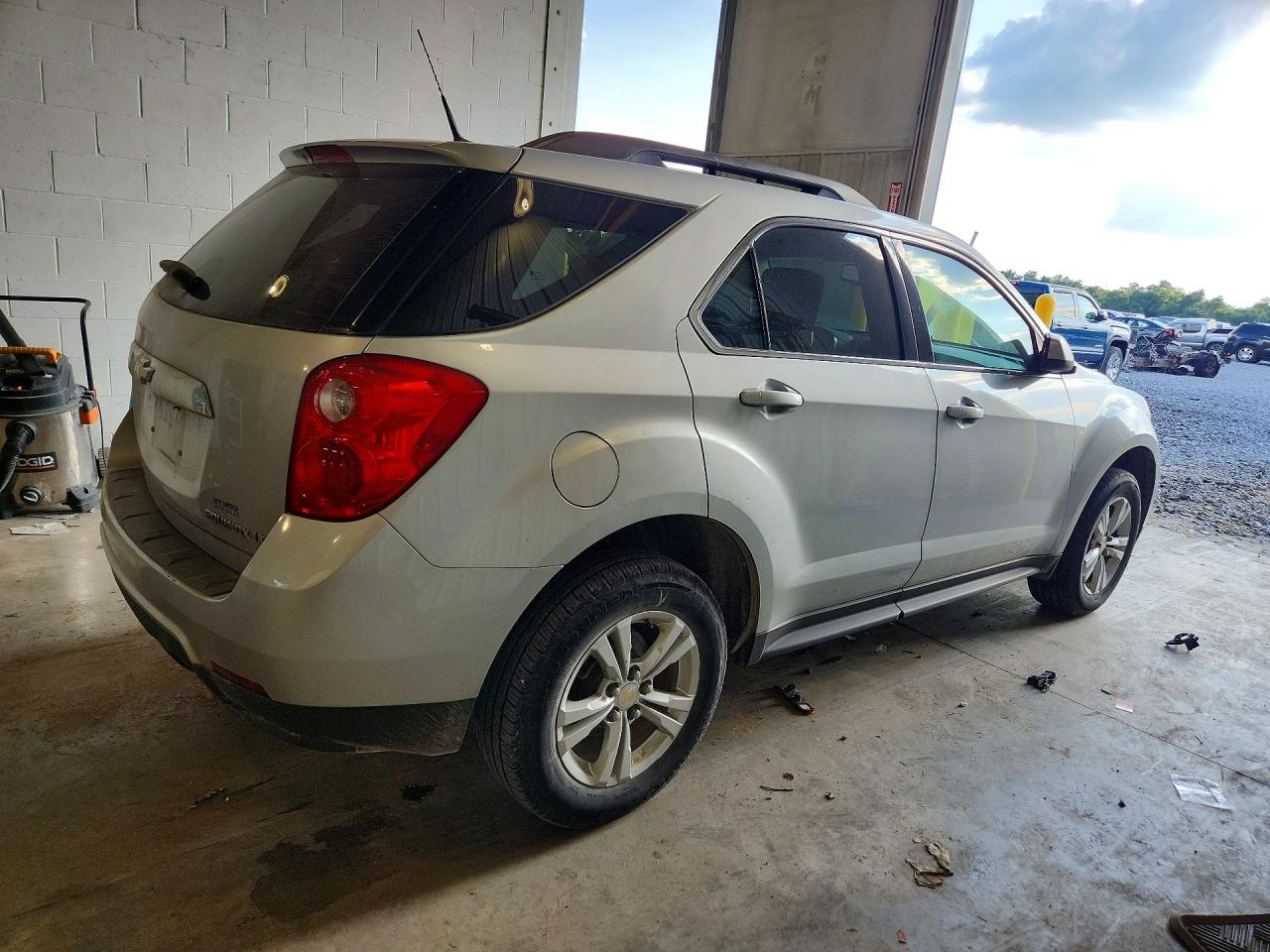 2011 Chevrolet Equinox Lt Silver vin: 2GNALDEC7B1308108