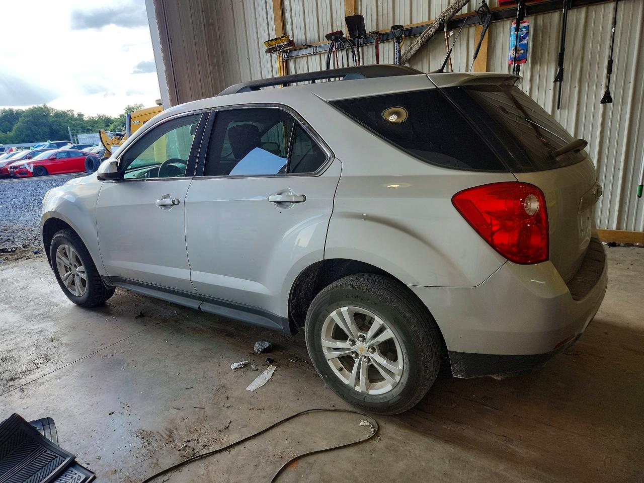 2011 Chevrolet Equinox Lt Silver vin: 2GNALDEC7B1308108
