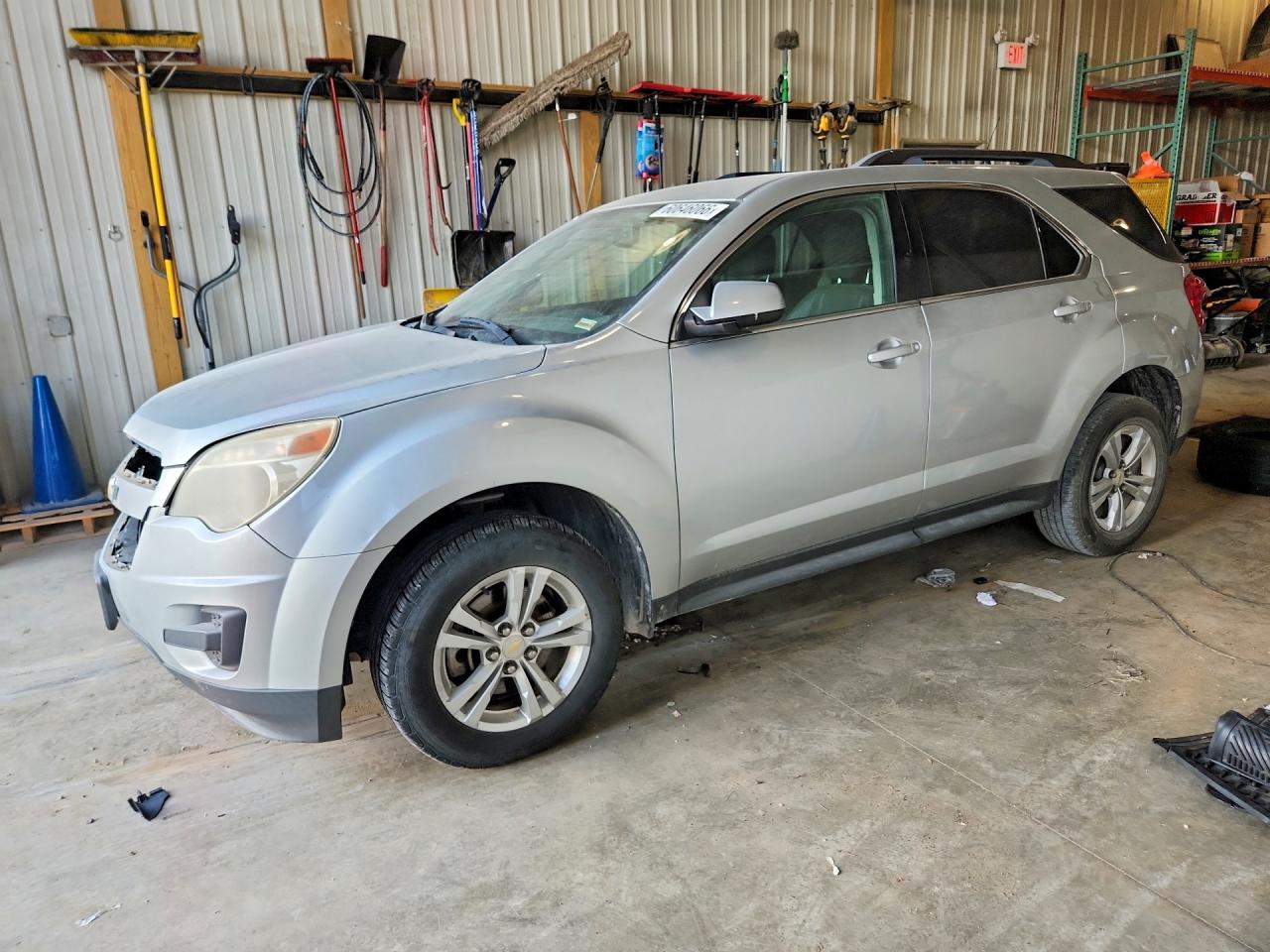 2011 Chevrolet Equinox Lt Silver vin: 2GNALDEC7B1308108