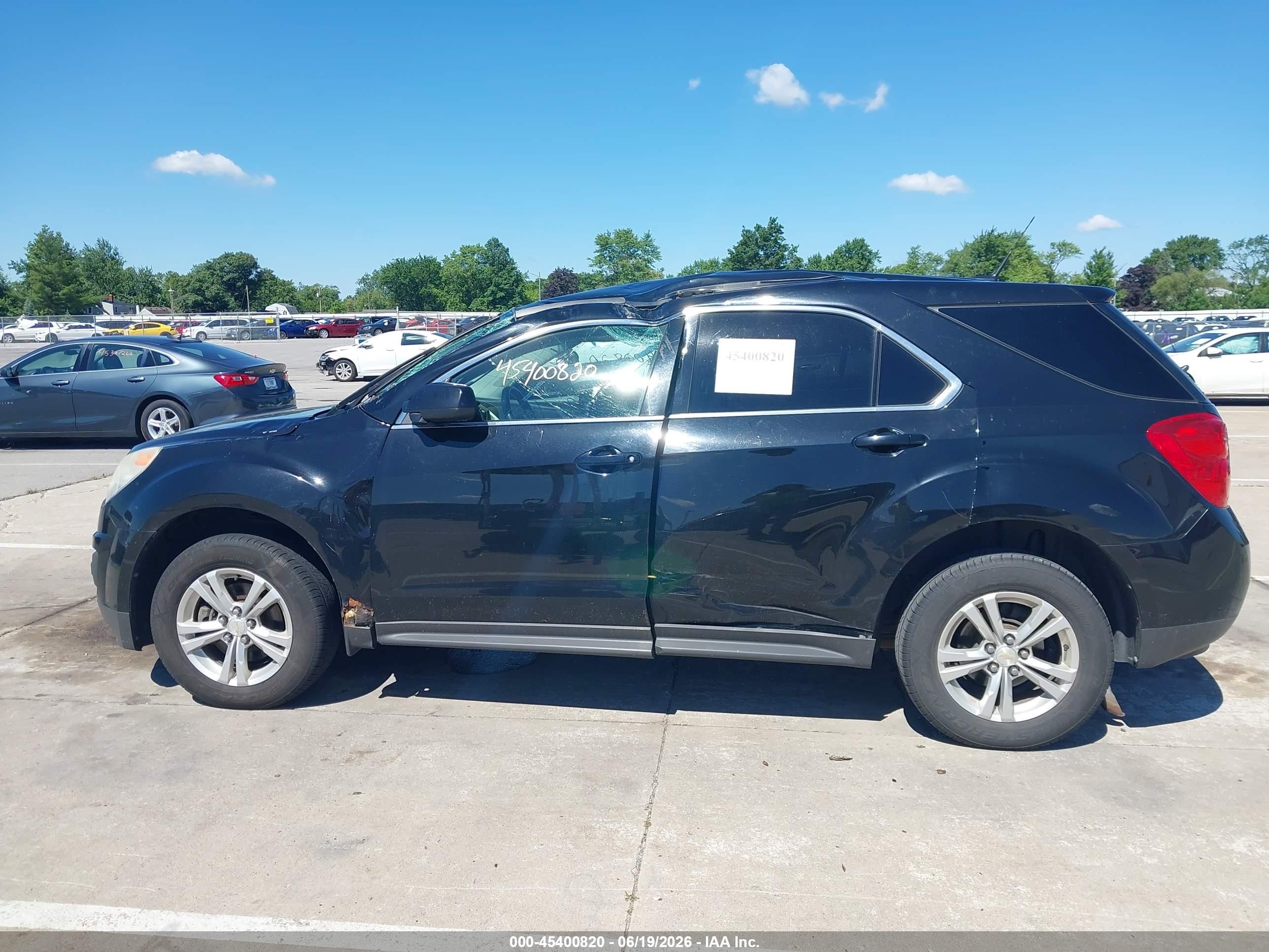 2011 Chevrolet Equinox Lt W/1lt Black vin: 2GNALDEC8B1163161