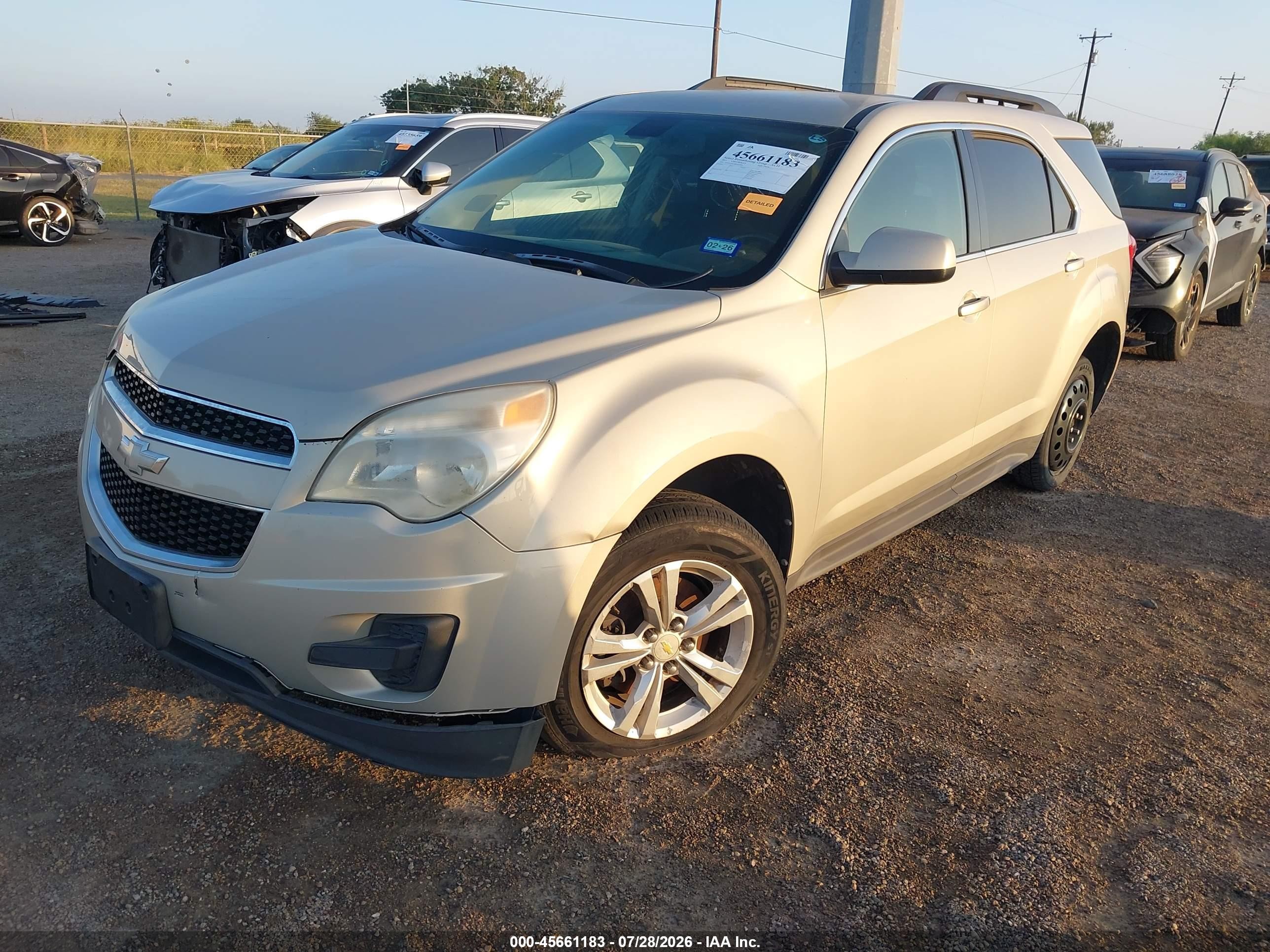 2011 Chevrolet Equinox Lt W/1lt Gold vin: 2GNALDEC8B1265964