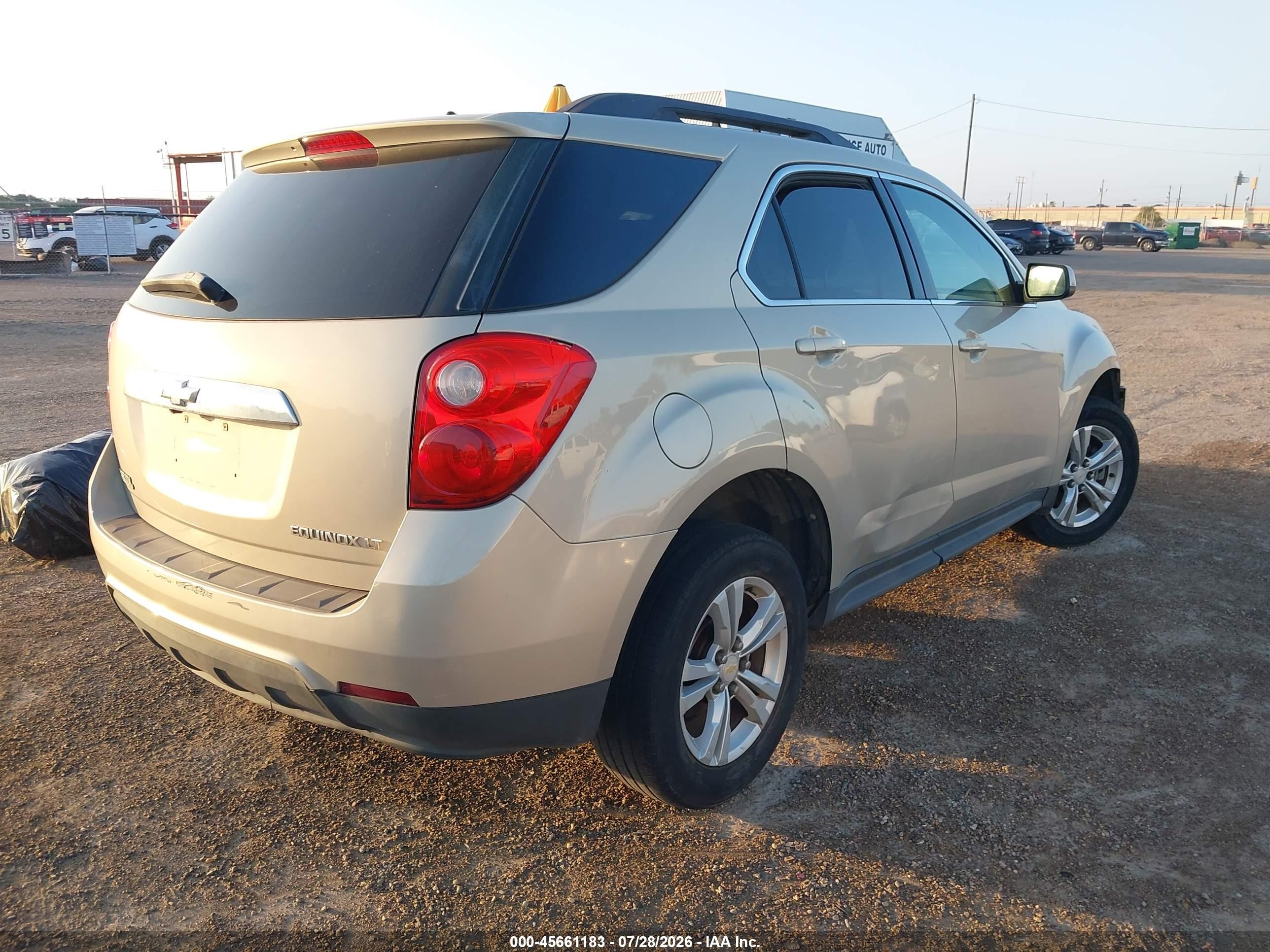 2011 Chevrolet Equinox Lt W/1lt Gold vin: 2GNALDEC8B1265964