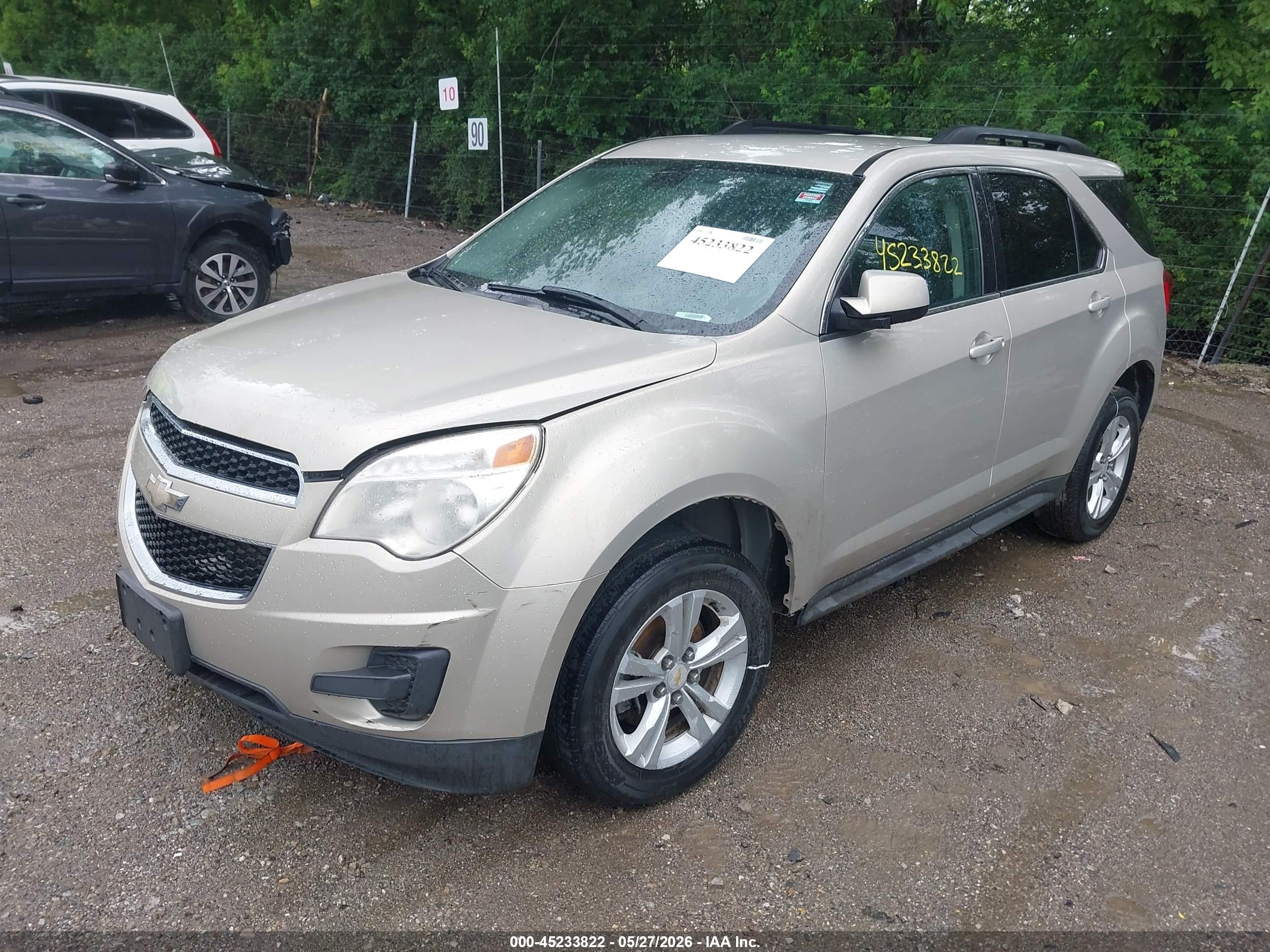 2011 Chevrolet Equinox 1lt Beige vin: 2GNALDEC8B1291500