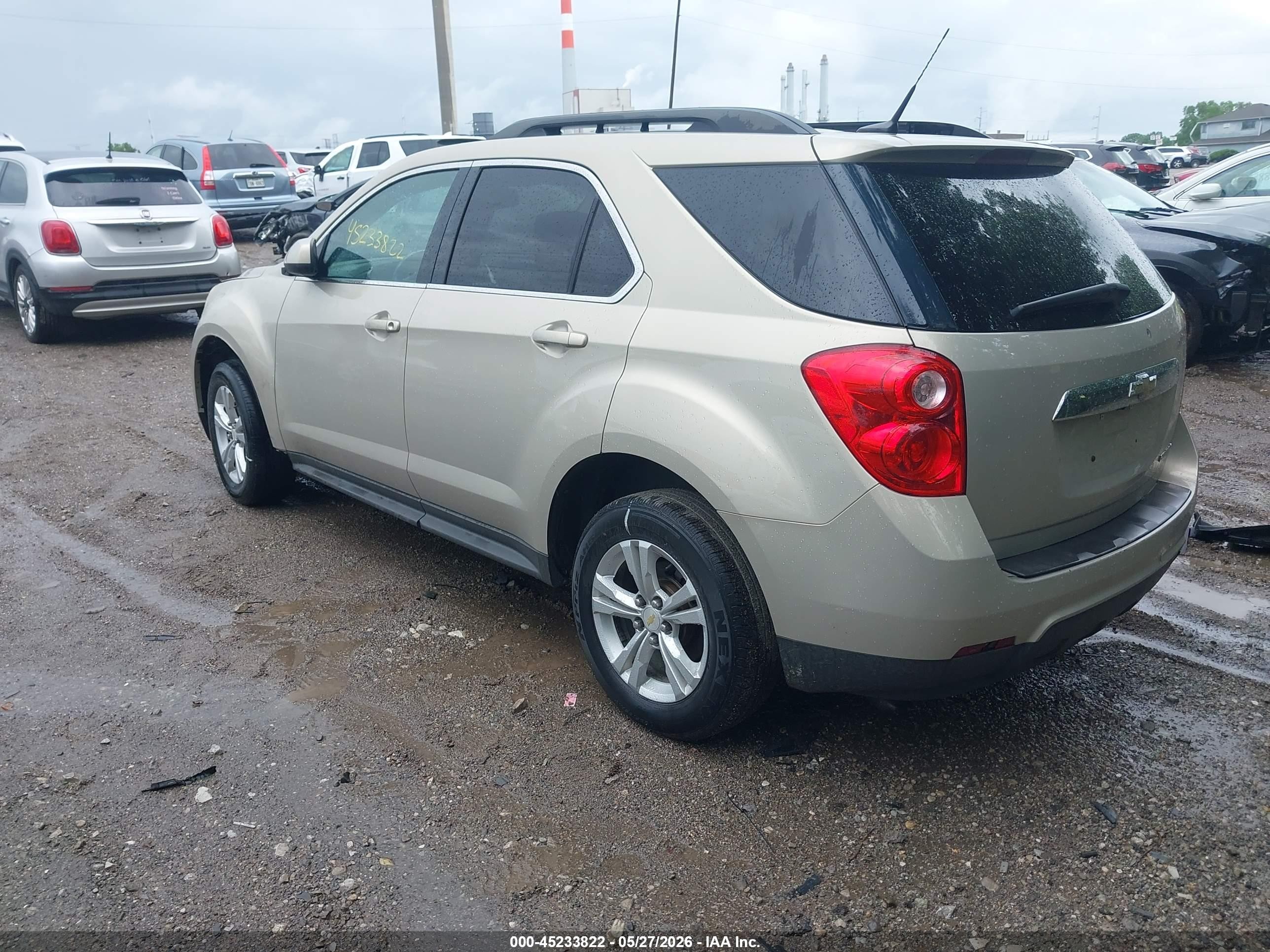 2011 Chevrolet Equinox 1lt Beige vin: 2GNALDEC8B1291500