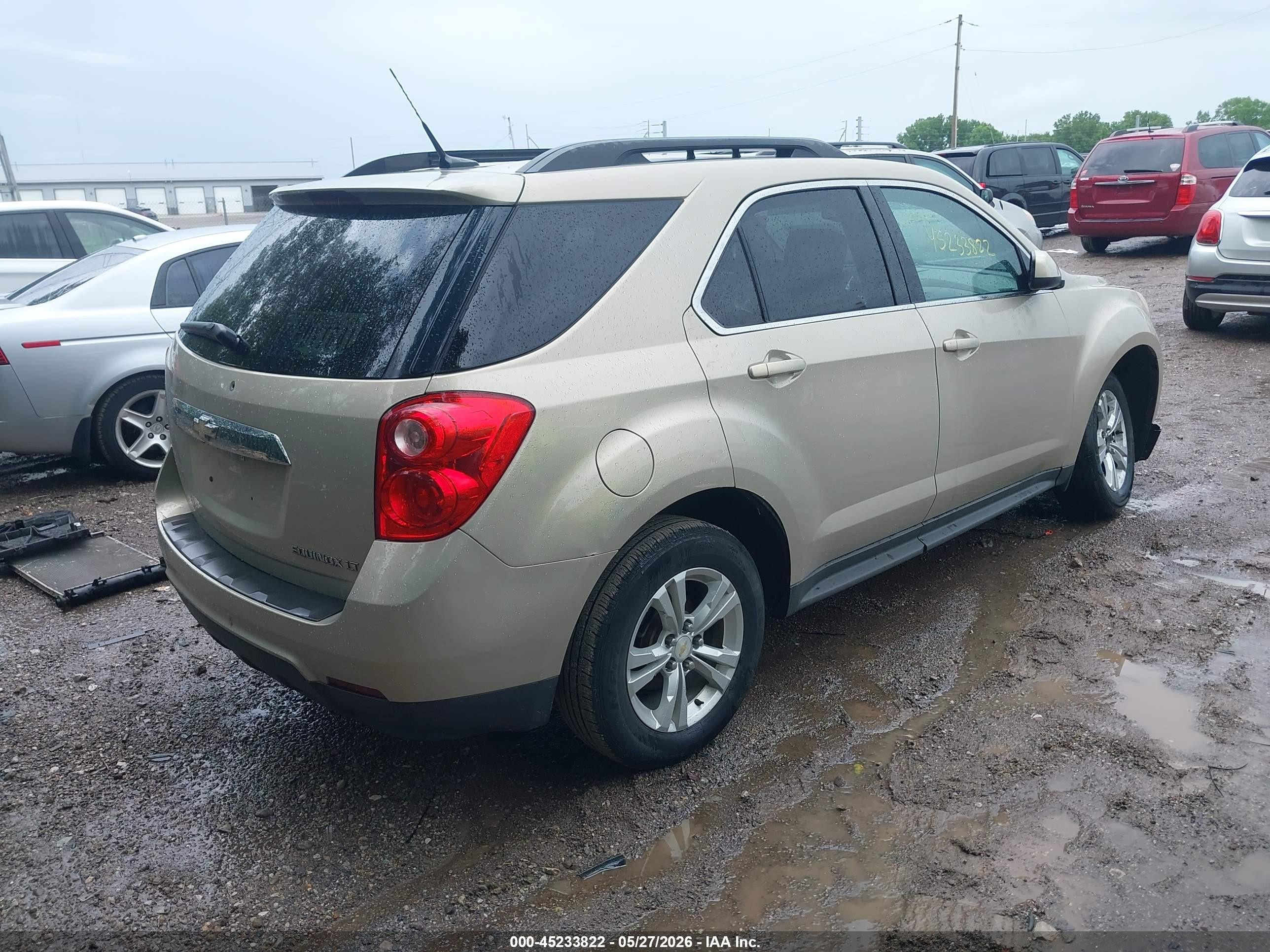 2011 Chevrolet Equinox 1lt Beige vin: 2GNALDEC8B1291500