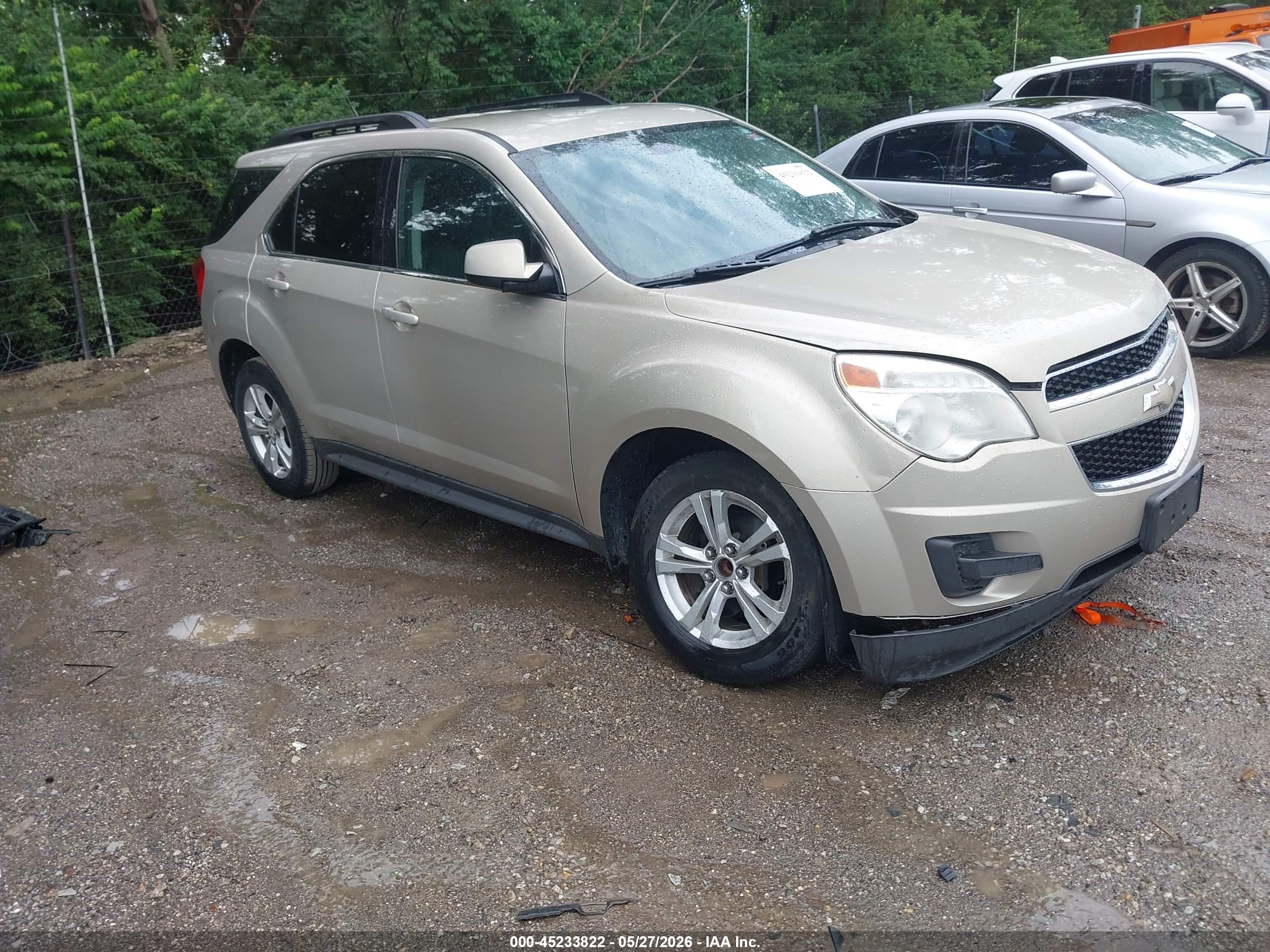 2011 Chevrolet Equinox 1lt Beige vin: 2GNALDEC8B1291500