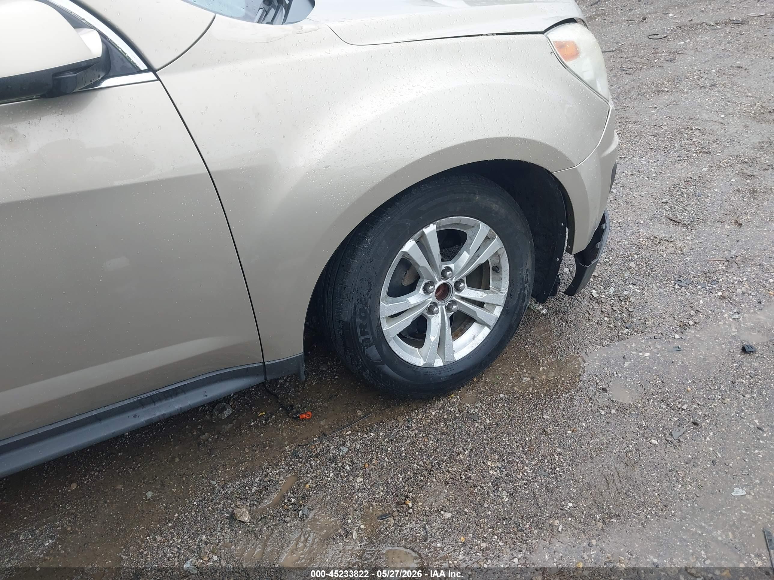 2011 Chevrolet Equinox 1lt Beige vin: 2GNALDEC8B1291500