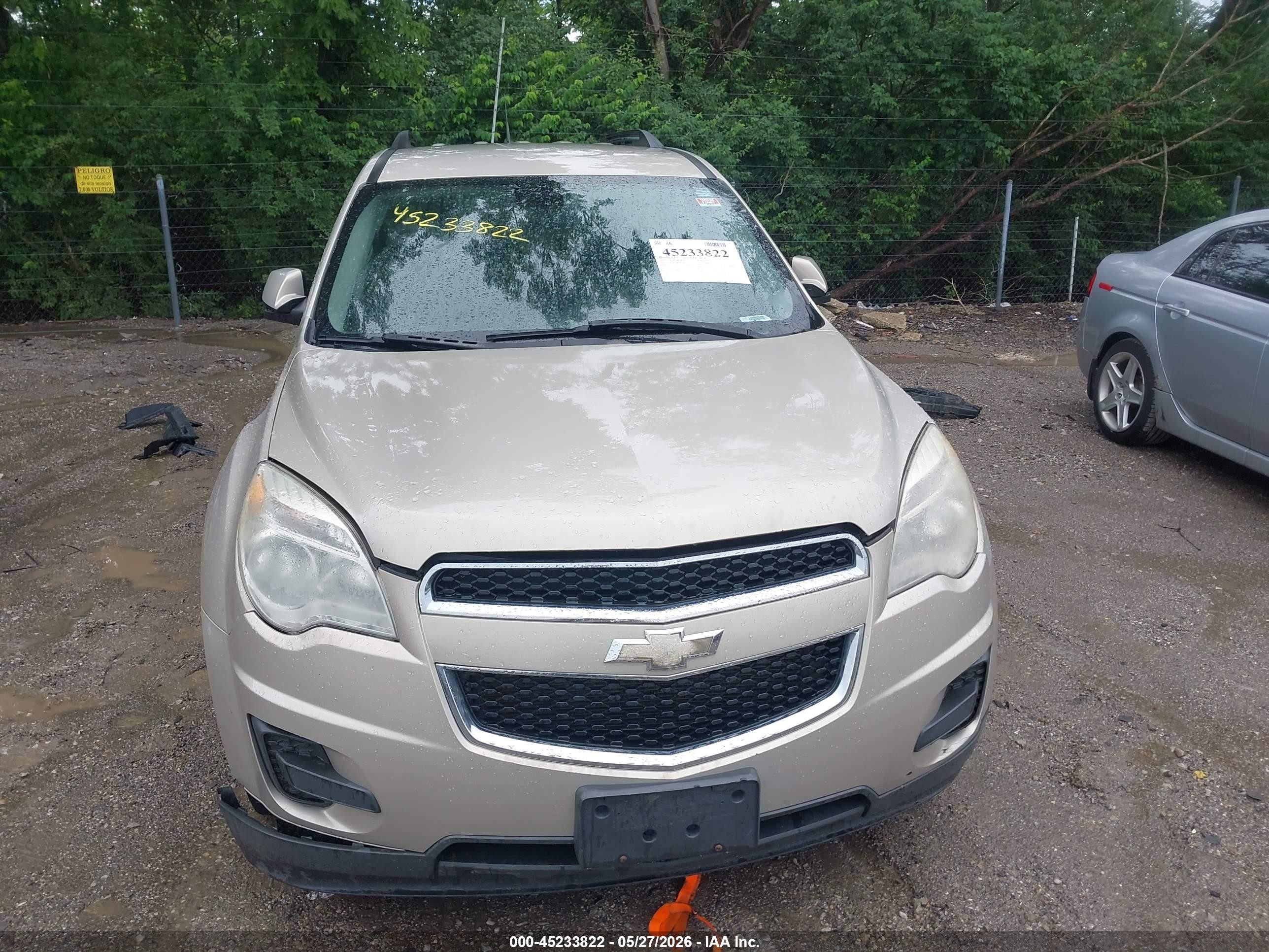 2011 Chevrolet Equinox 1lt Beige vin: 2GNALDEC8B1291500