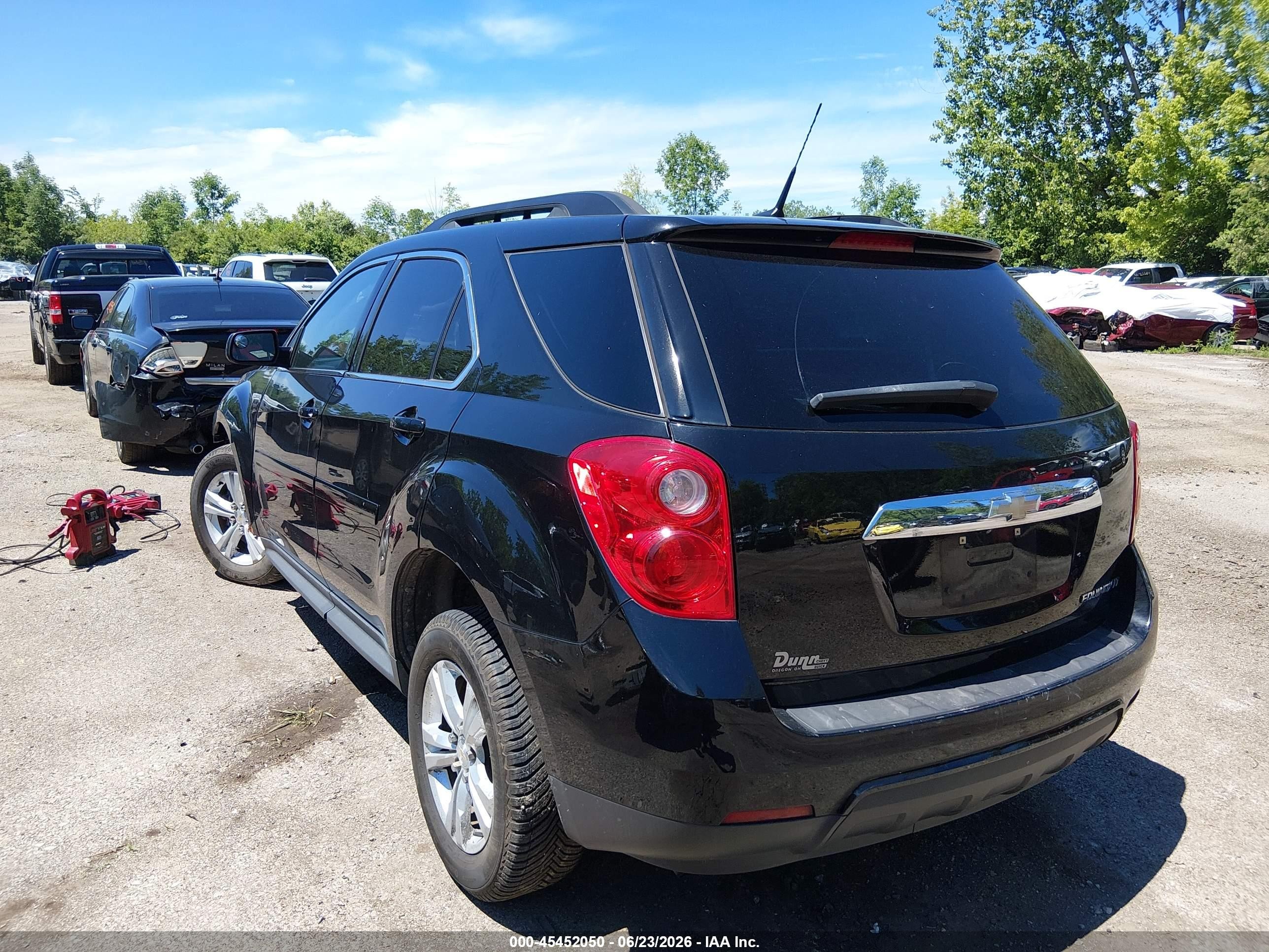 2011 Chevrolet Equinox Lt W/1lt Black vin: 2GNALDEC8B1309574