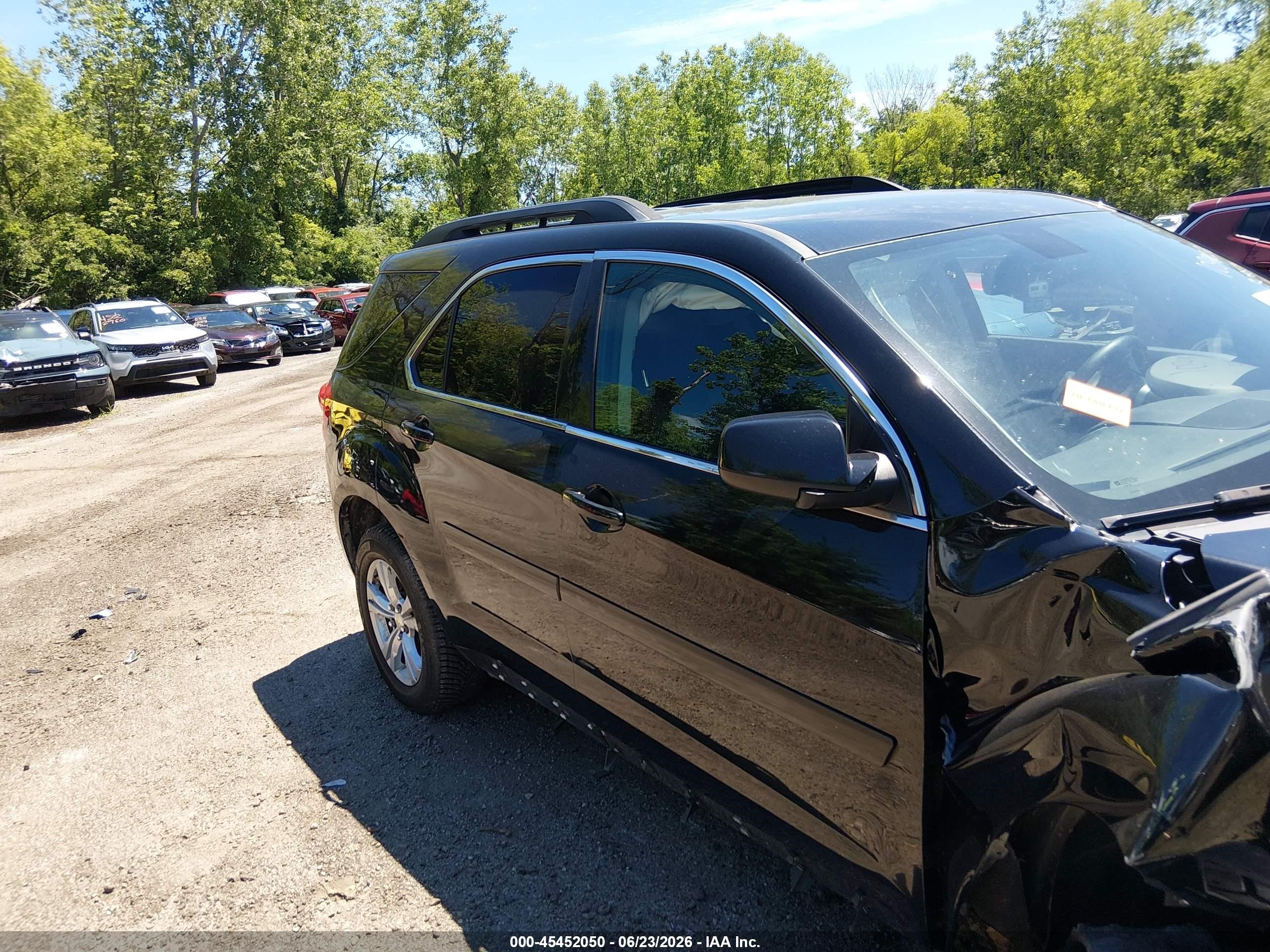 2011 Chevrolet Equinox Lt W/1lt Black vin: 2GNALDEC8B1309574