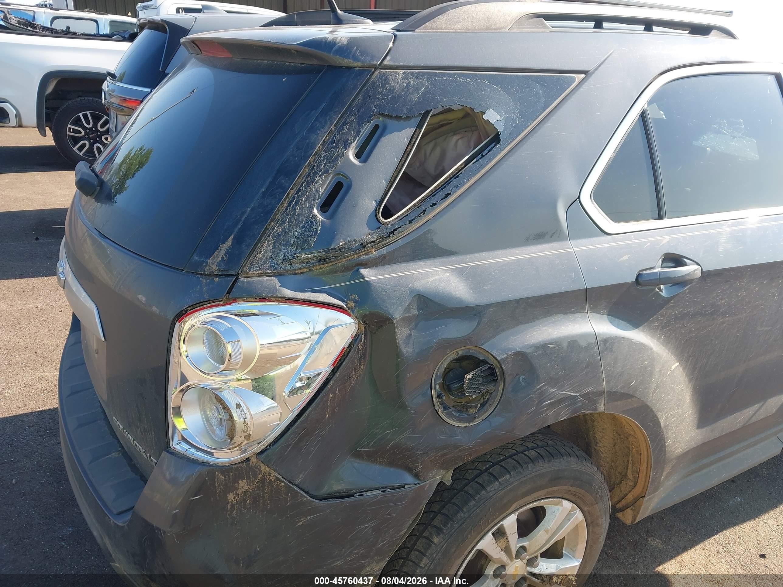 2011 Chevrolet Equinox Lt W/1lt Gray vin: 2GNALDEC9B1153884