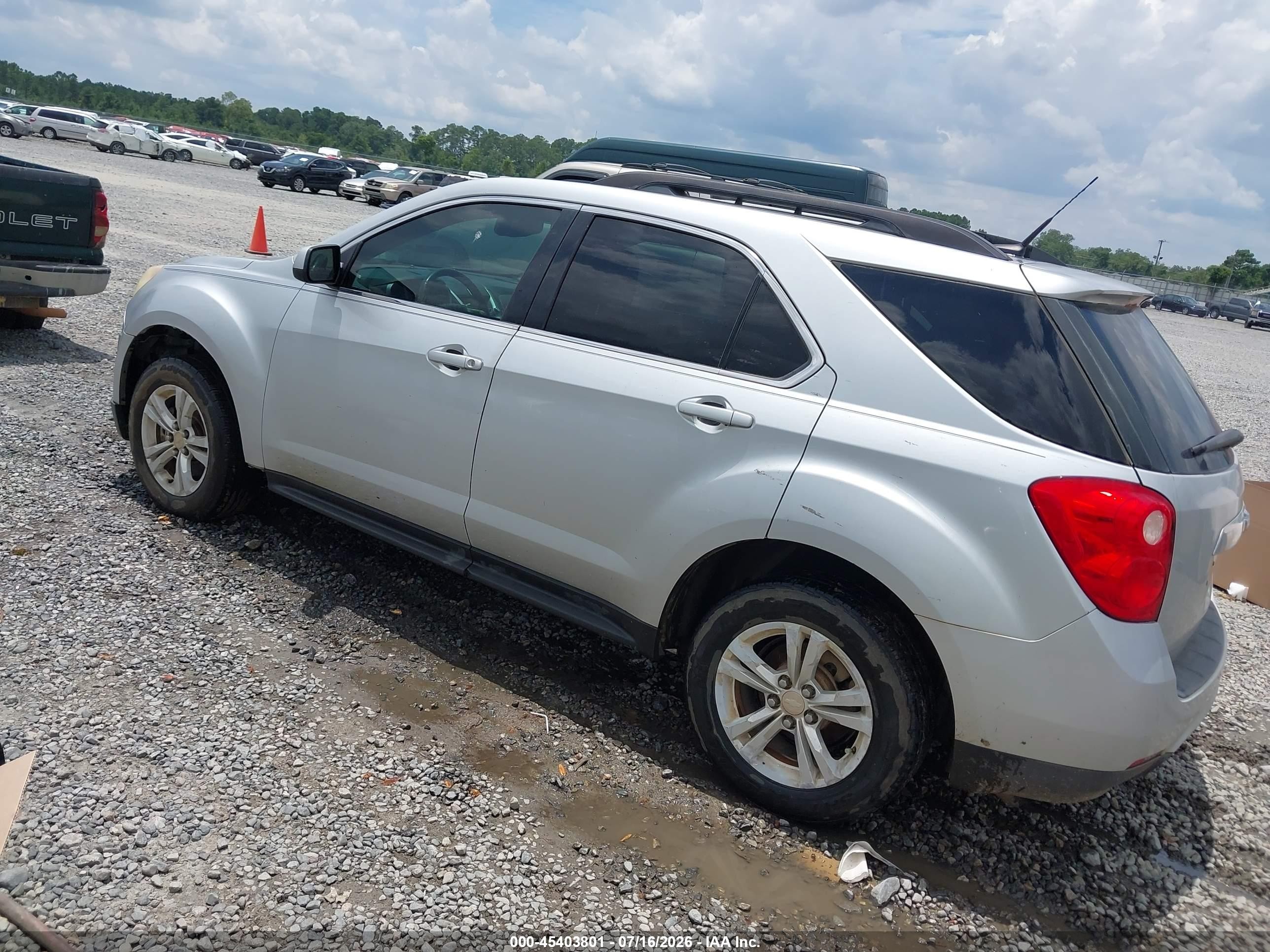 2011 Chevrolet Equinox 1lt Silver vin: 2GNALDECXB1149424