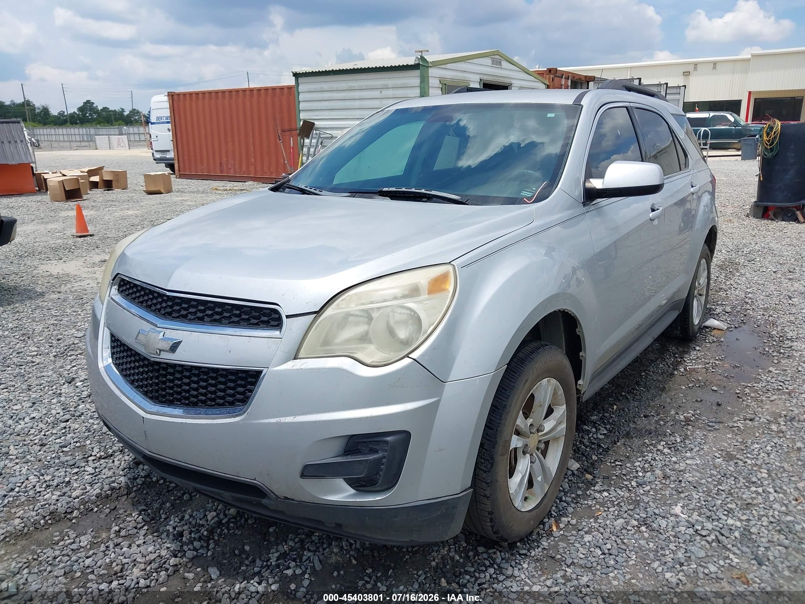 2011 Chevrolet Equinox 1lt Silver vin: 2GNALDECXB1149424