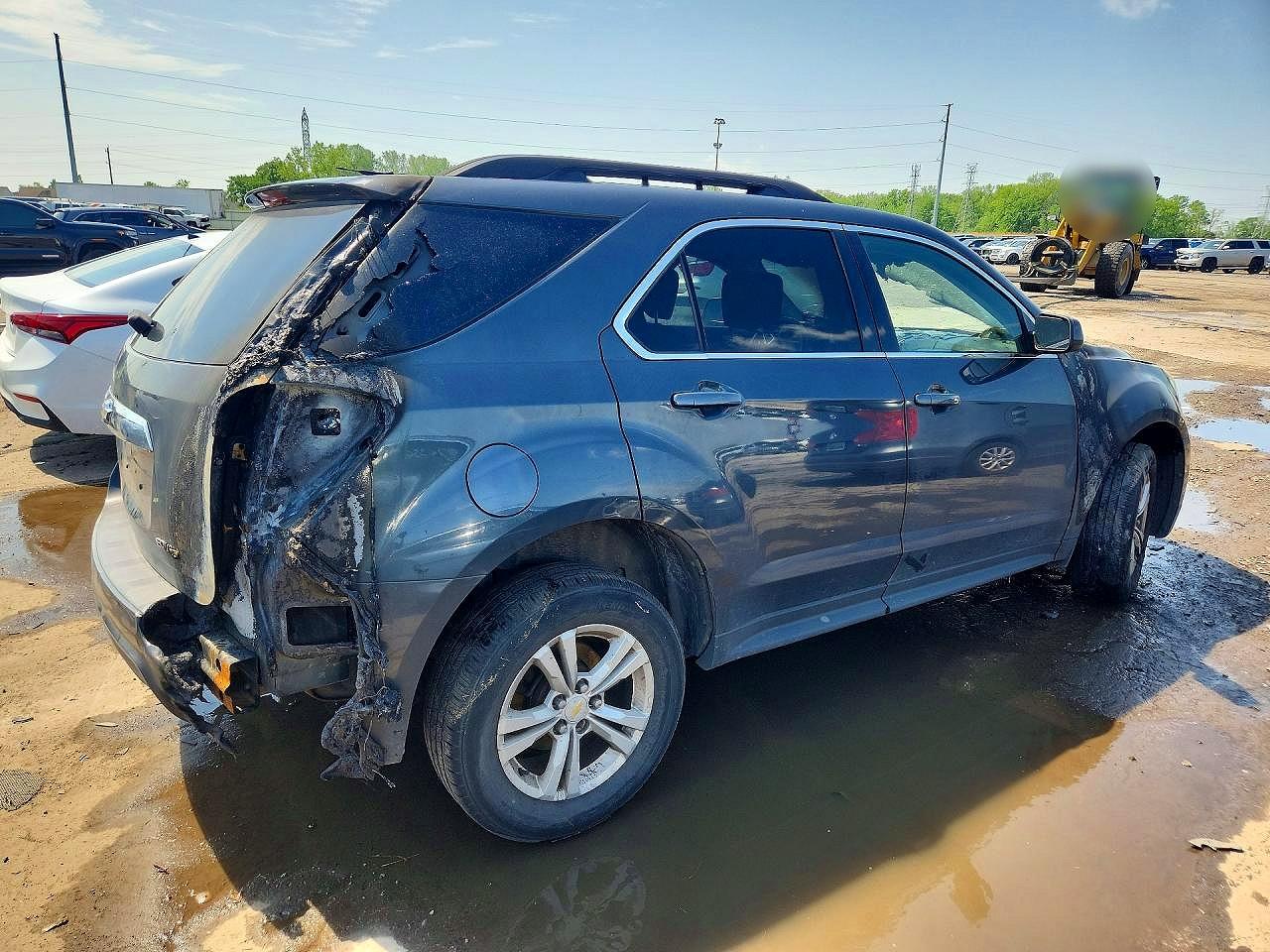 2011 Chevrolet Equinox Lt Gray vin: 2GNALDECXB1259891