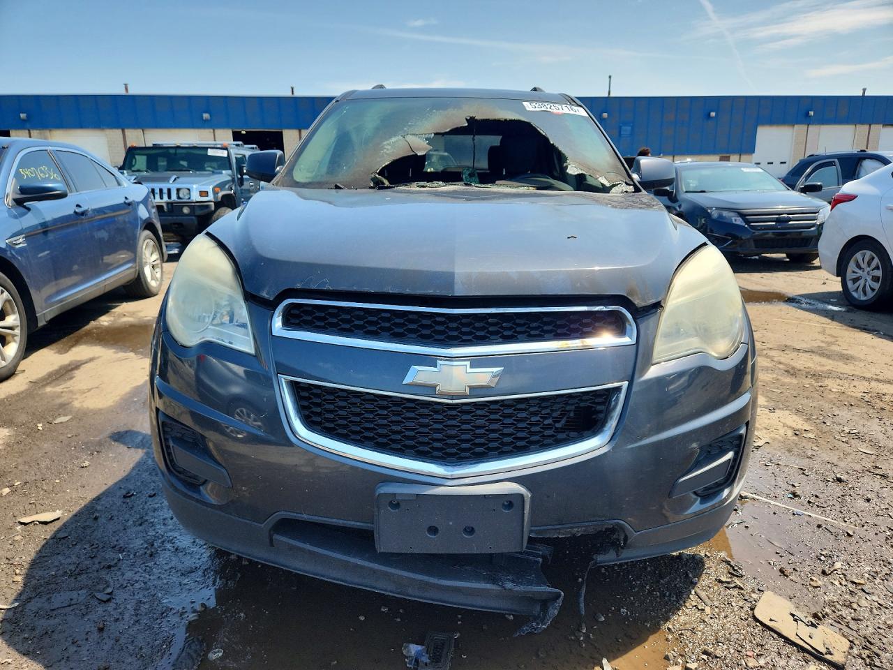2011 Chevrolet Equinox Lt Gray vin: 2GNALDECXB1259891