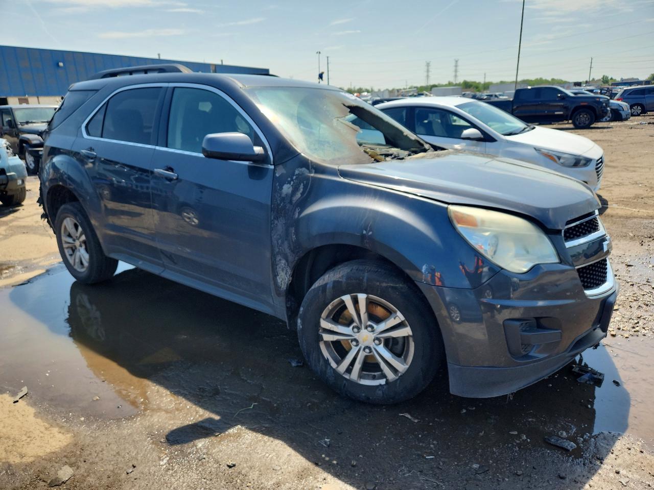 2011 Chevrolet Equinox Lt Gray vin: 2GNALDECXB1259891