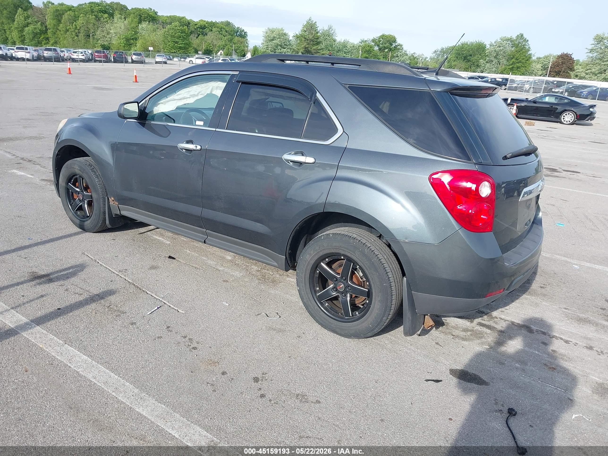2011 Chevrolet Equinox 1lt Серый vin: 2GNALDECXB1283043