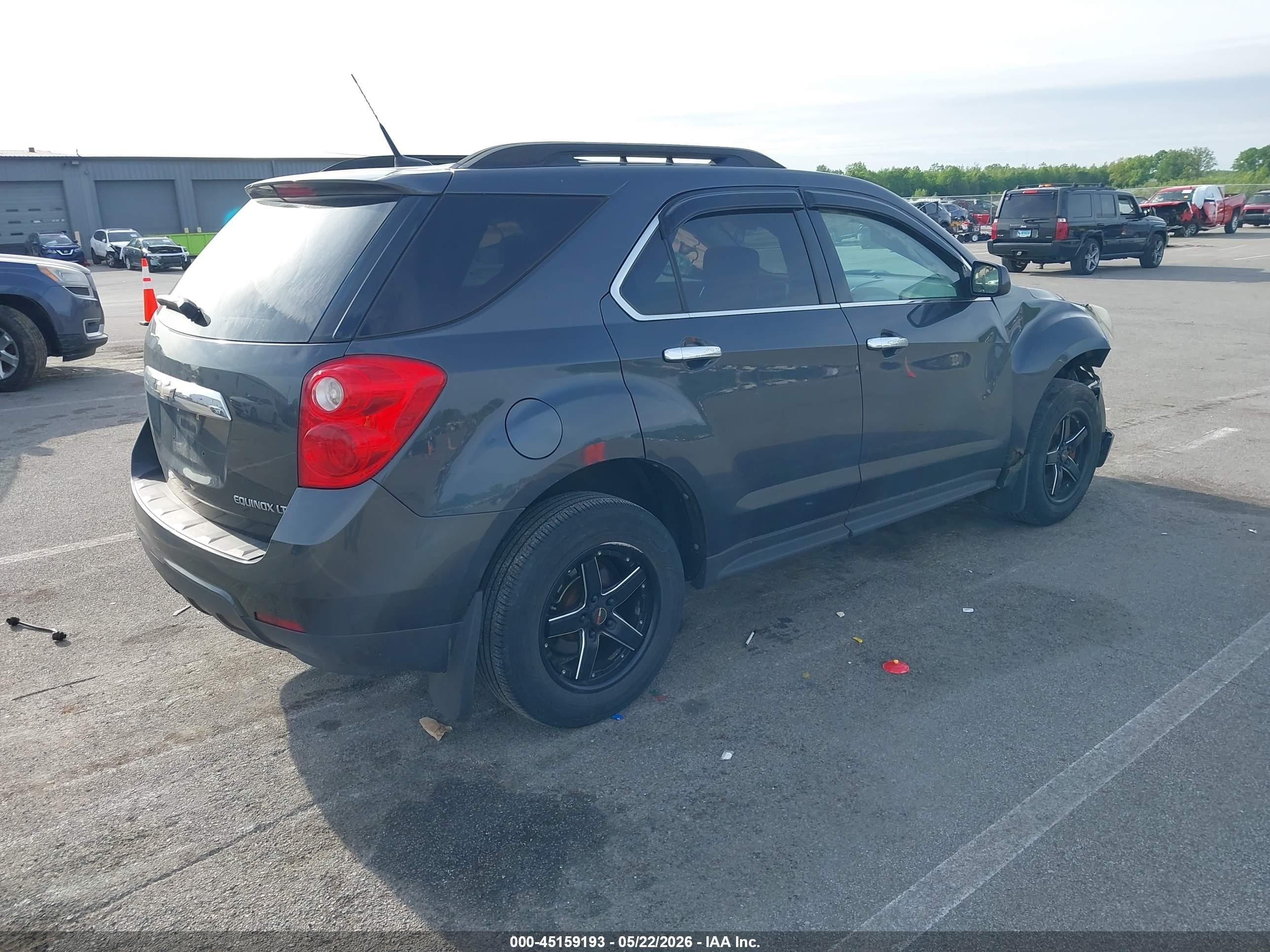 2011 Chevrolet Equinox 1lt Серый vin: 2GNALDECXB1283043