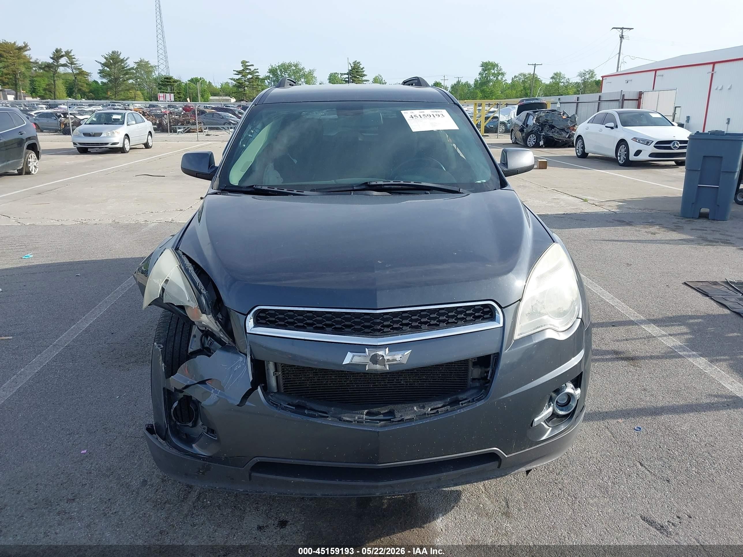 2011 Chevrolet Equinox 1lt Серый vin: 2GNALDECXB1283043