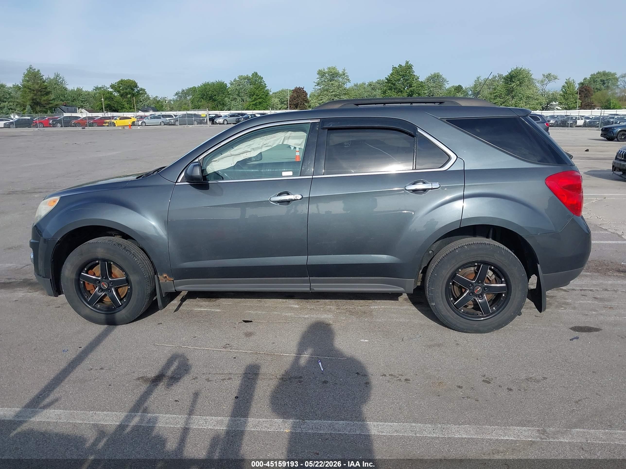 2011 Chevrolet Equinox 1lt Серый vin: 2GNALDECXB1283043
