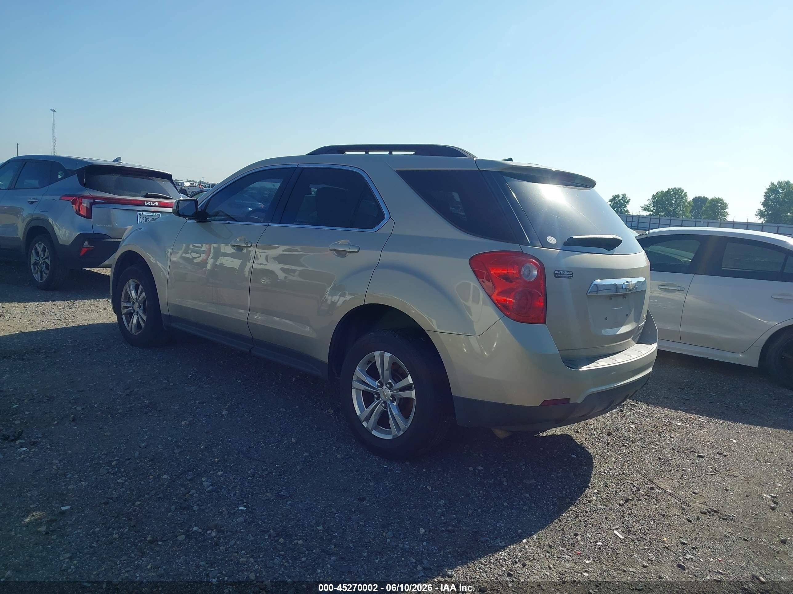 2011 Chevrolet Equinox 1lt Gold vin: 2GNALDECXB1291269