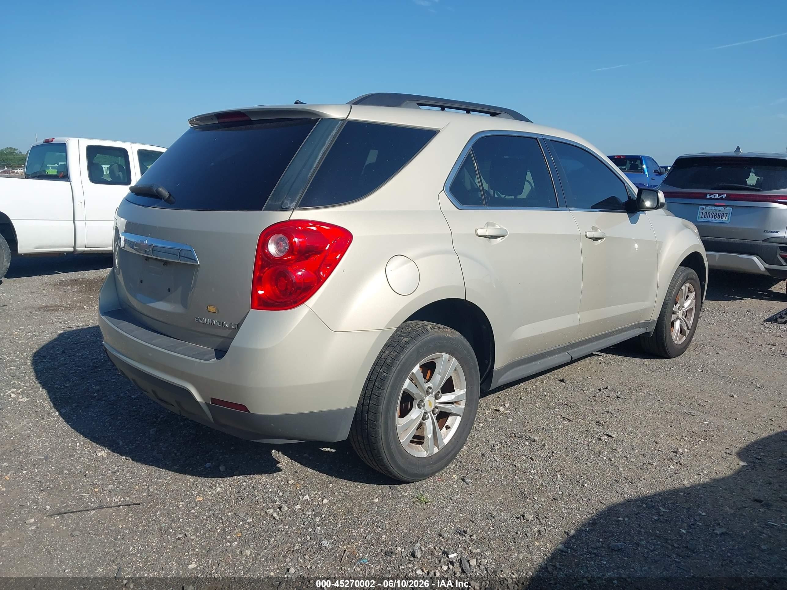 2011 Chevrolet Equinox 1lt Gold vin: 2GNALDECXB1291269